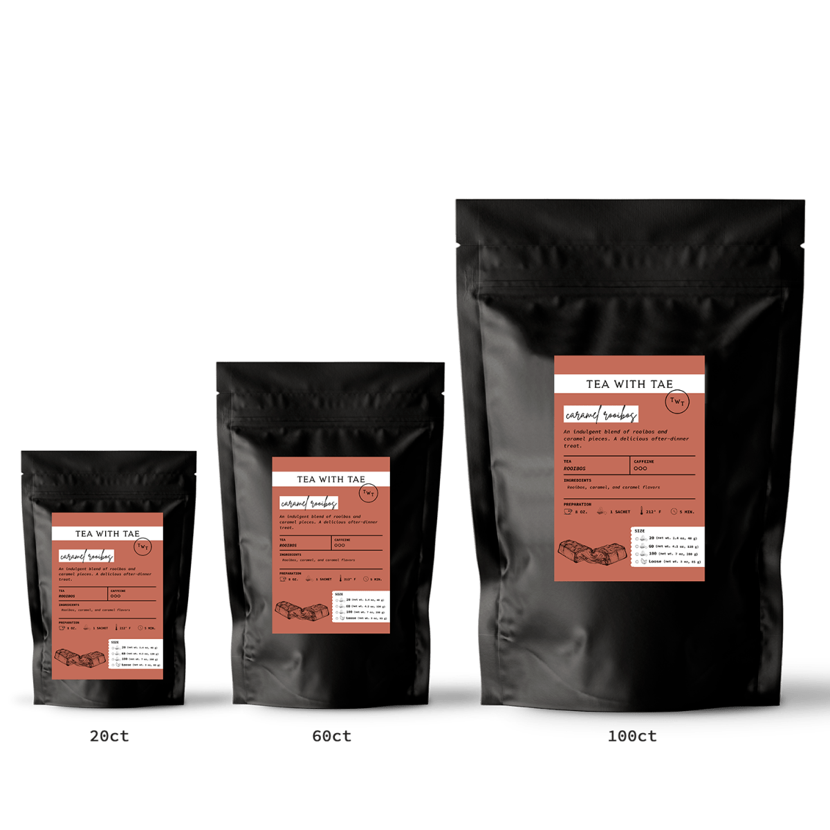 Caramel Rooibos Pouch