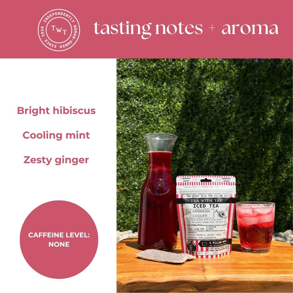 Caribbean Cooler Iced Herbal Tea Pouch