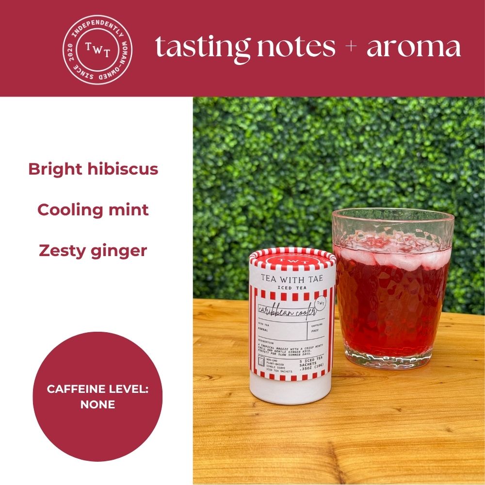 Caribbean Cooler Iced Mini Tea Tube (5 iced sachets)