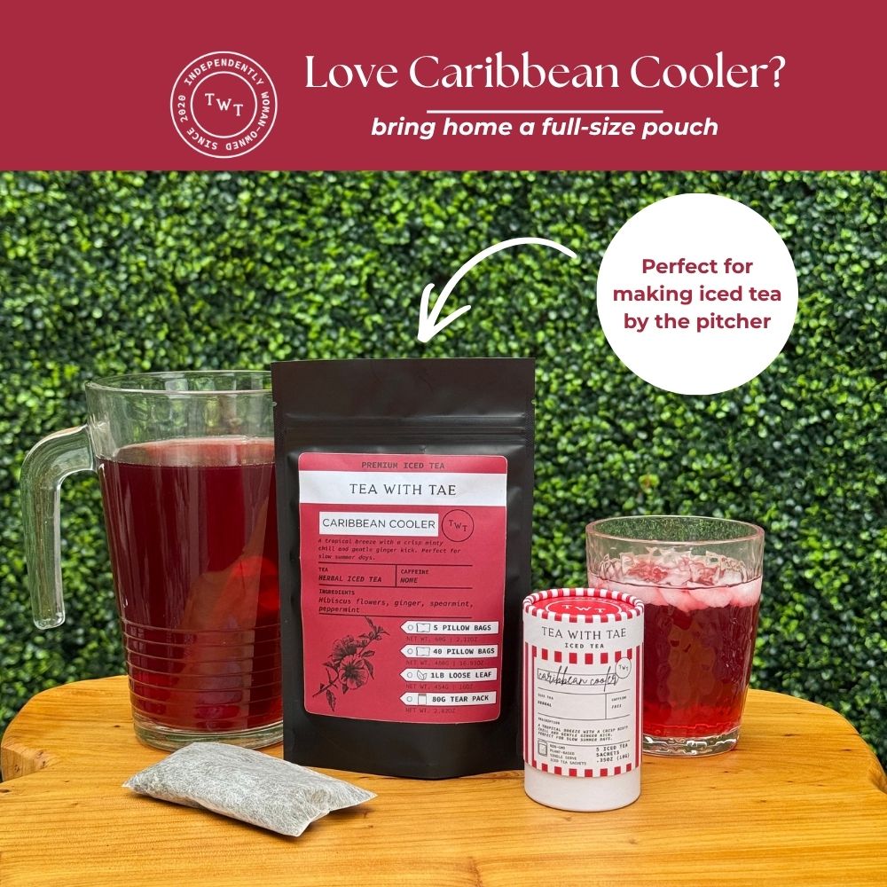 Caribbean Cooler Iced Mini Tea Tube (5 iced sachets)