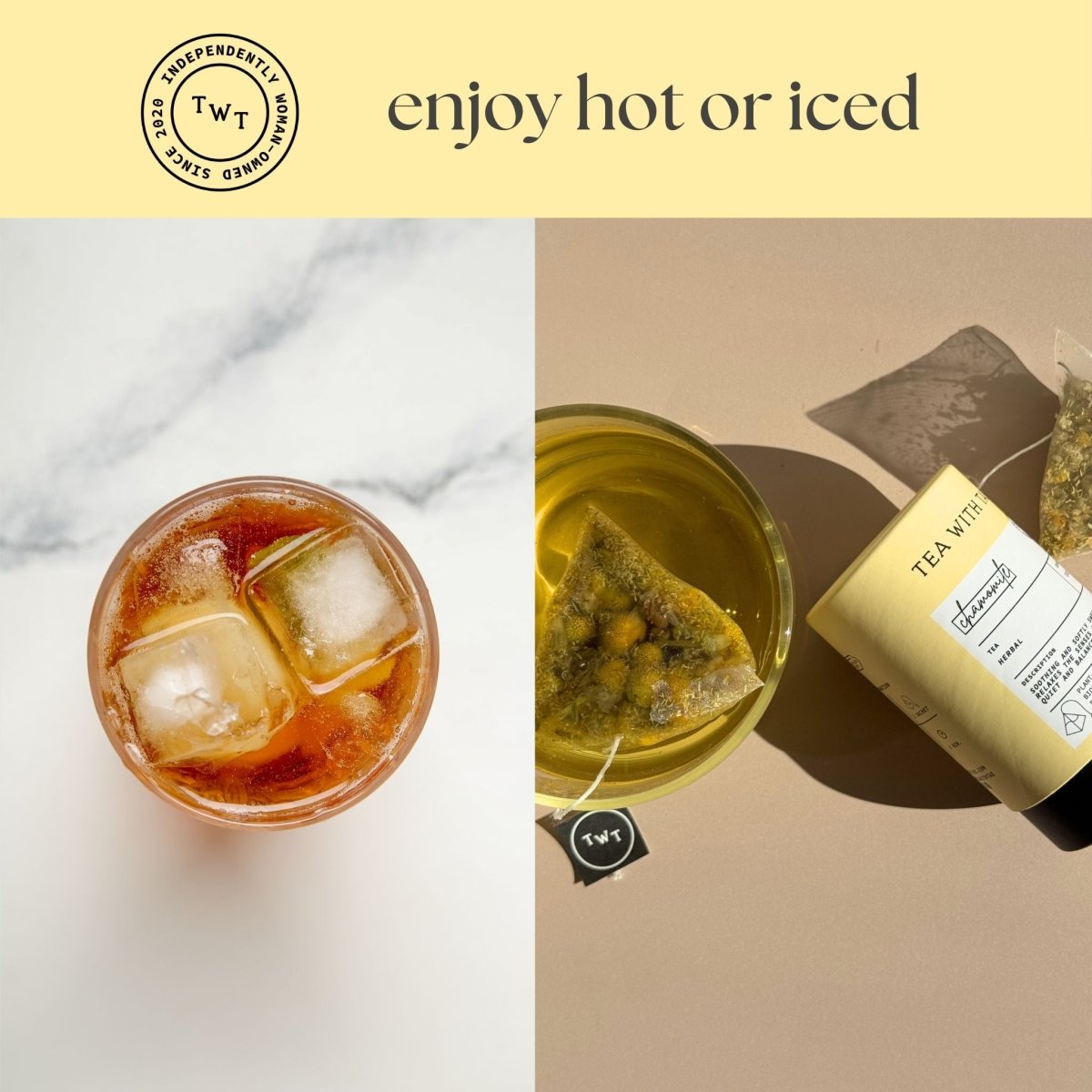 Chamomile Mini Tea Tube (5 tea bags)