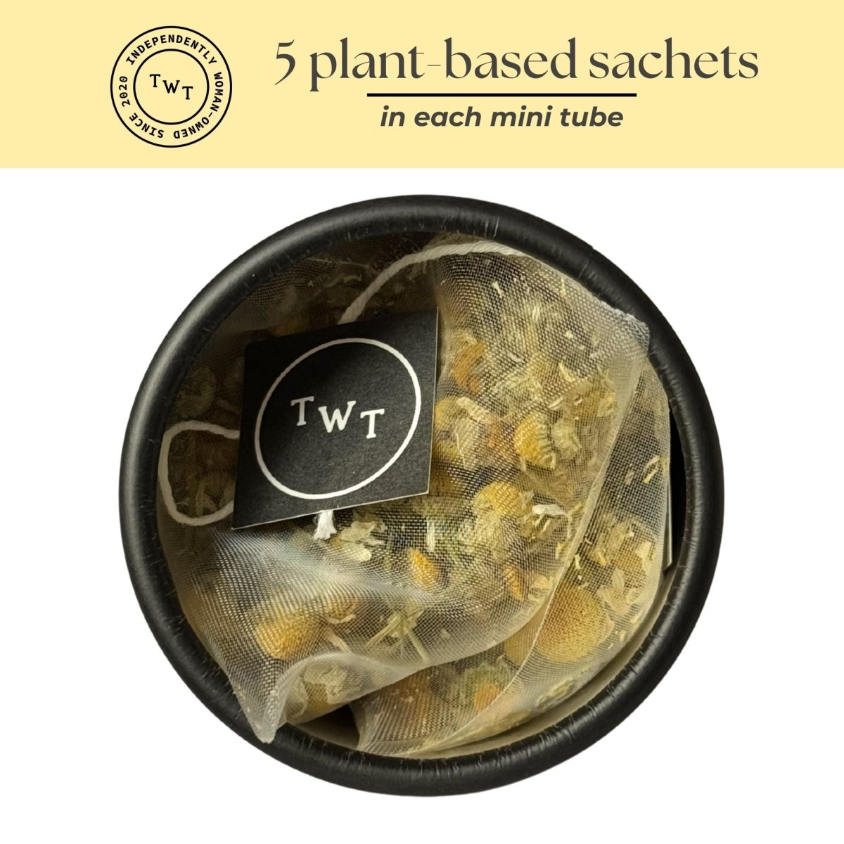 Chamomile Mini Tea Tube (5 tea bags)