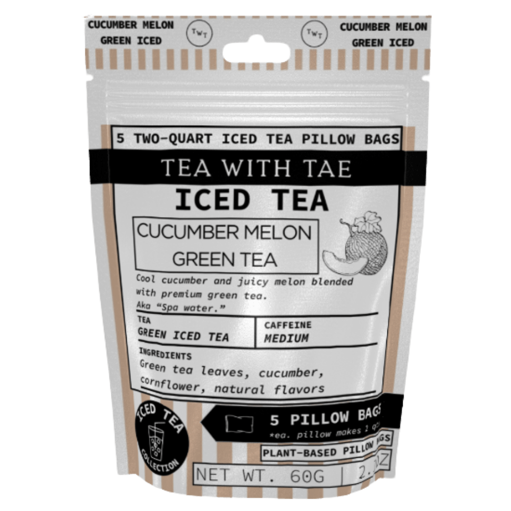 Cucumber Melon Green Iced Tea Pouch
