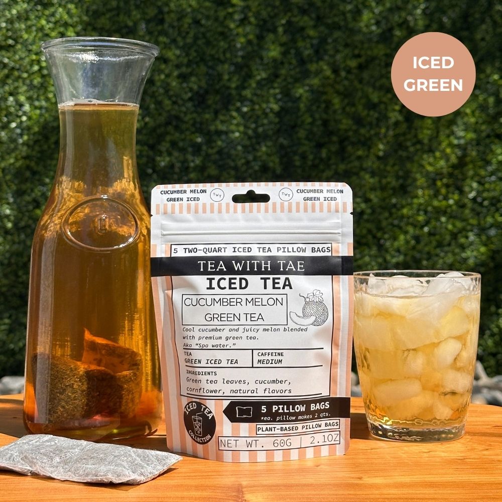 Cucumber Melon Green Iced Tea Pouch