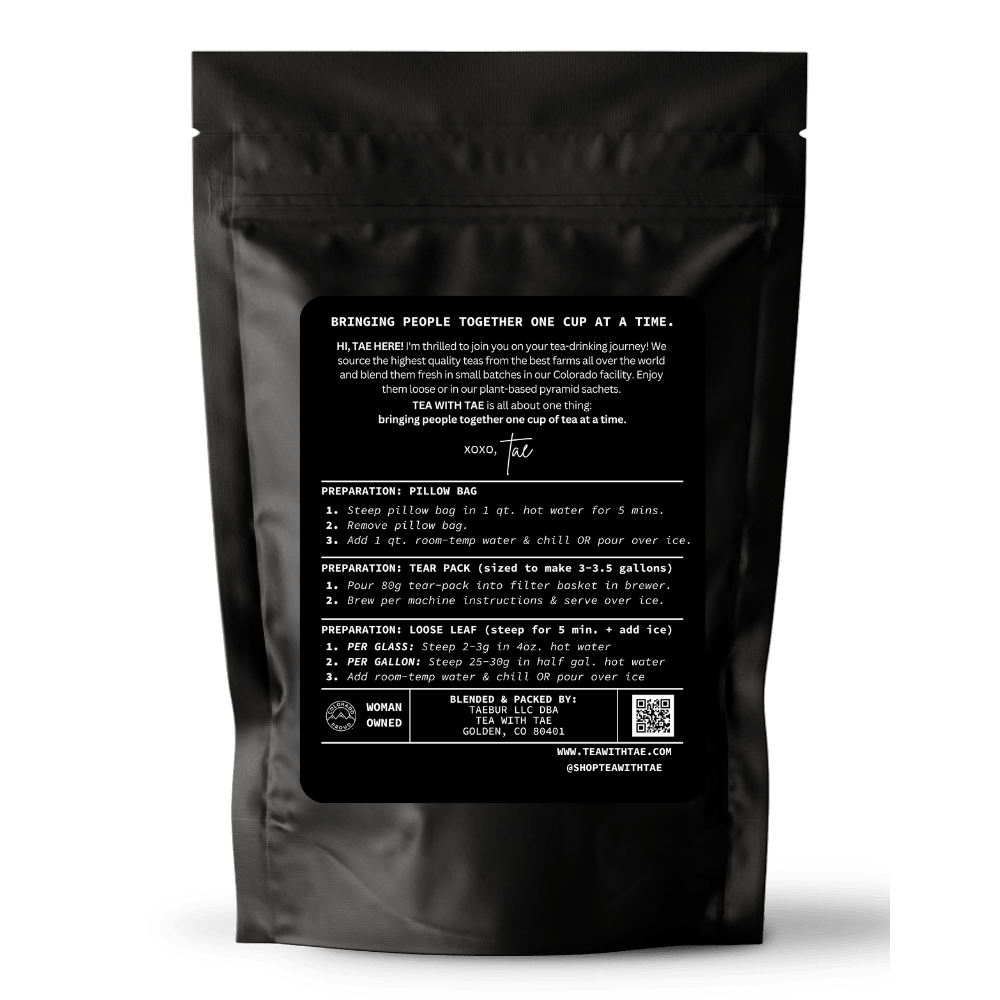 Cucumber Melon Green Iced Tea Pouch