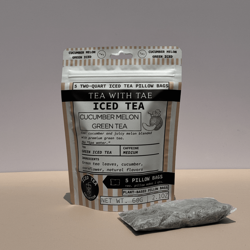 Cucumber Melon Green Iced Tea Pouch