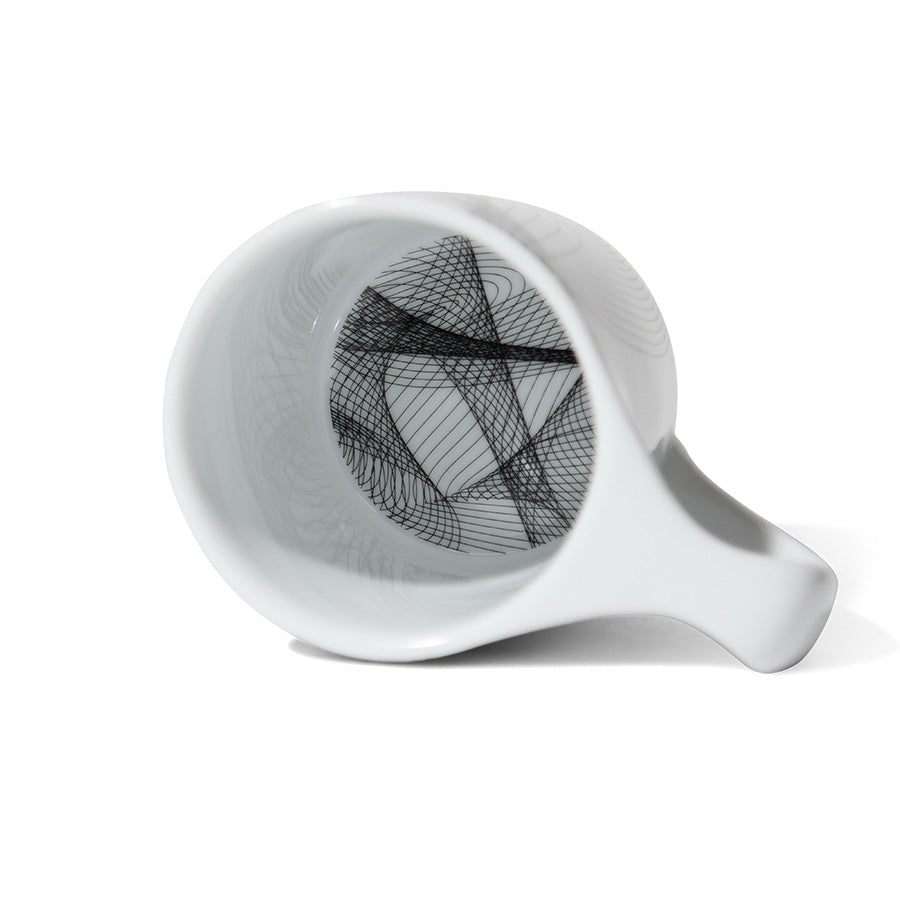 notNeutral x Chaim Machlev Lino Coffee Mug (10oz) - Dots to Lines White