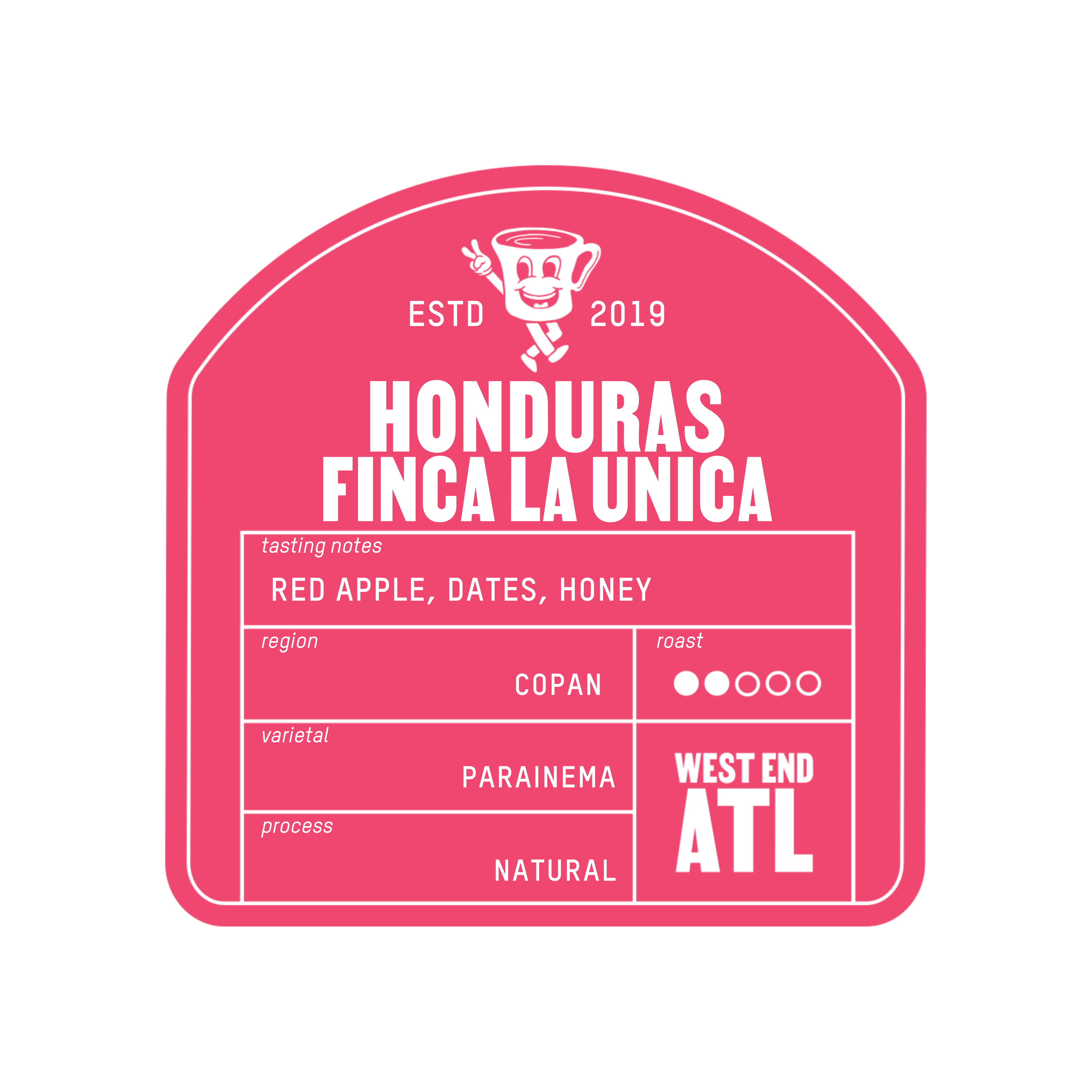 Honduras Finca La Unica Natural