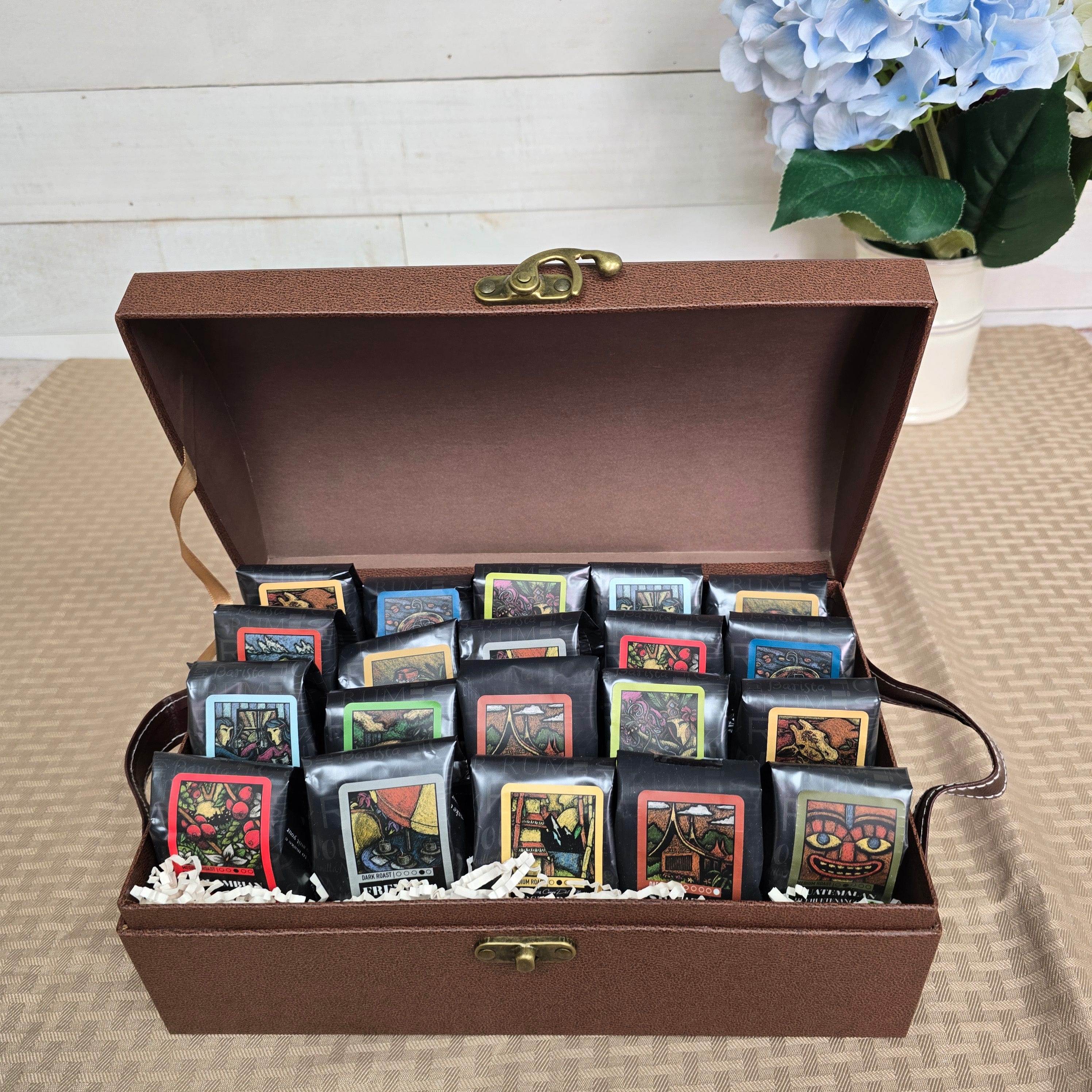 Coffee Trunk of Samplers Gift Basket