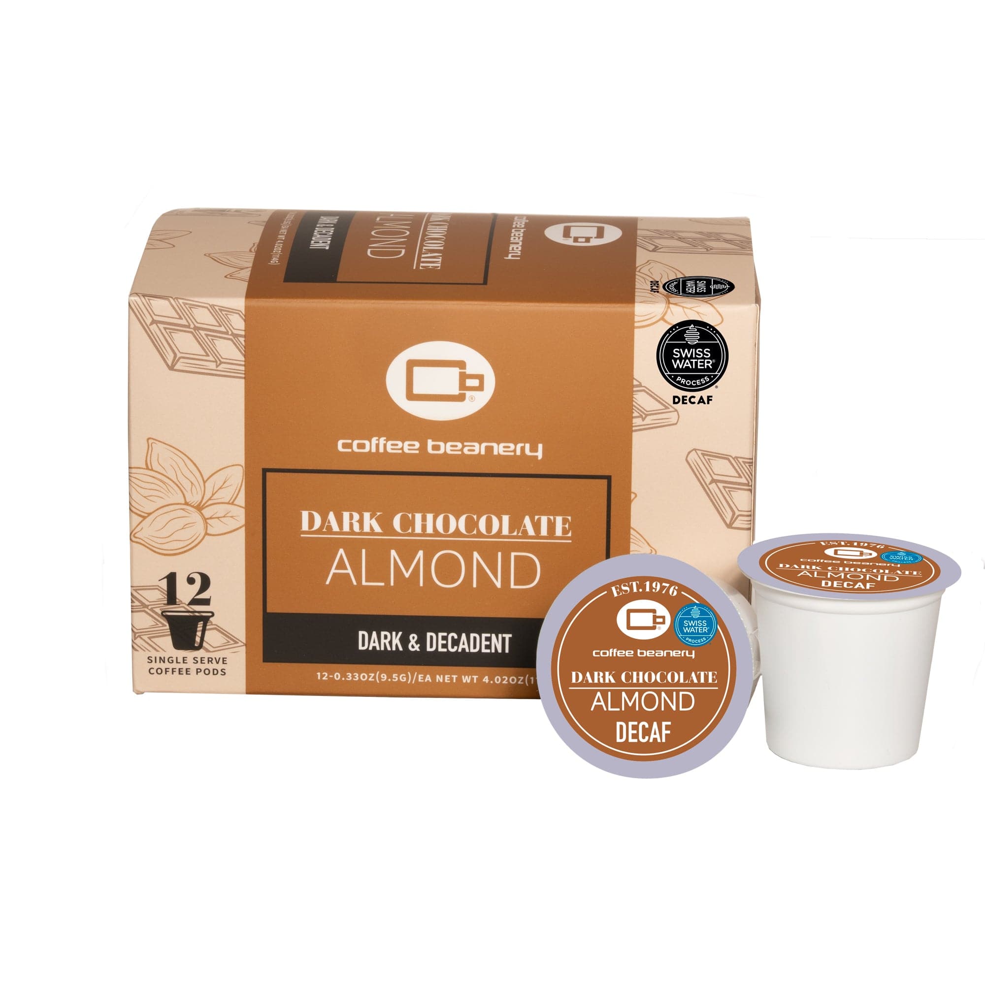 Dark Chocolate Almond Flavored Coffee
