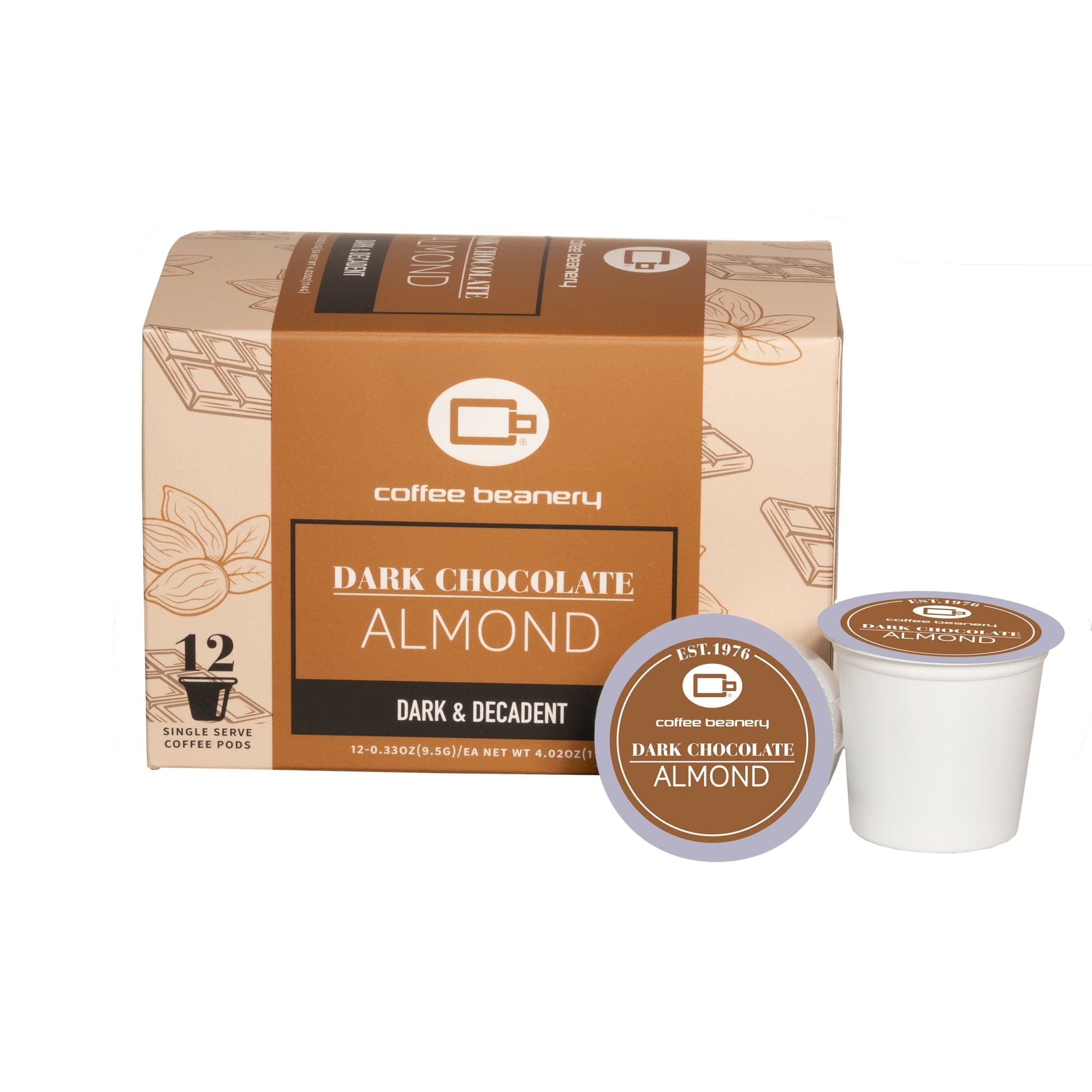 Dark Chocolate Almond Flavored Coffee