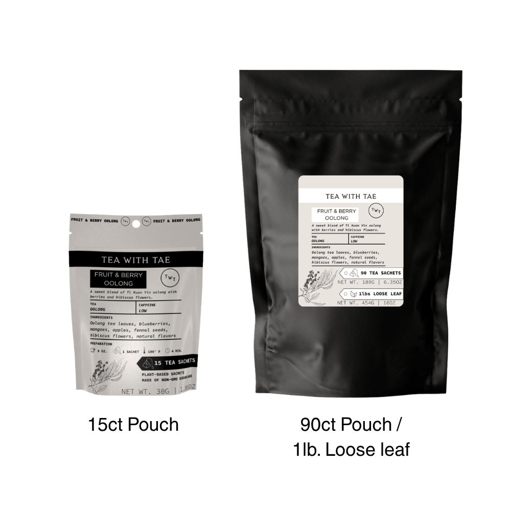 Fruit & Berry Oolong Hot Tea Pouch