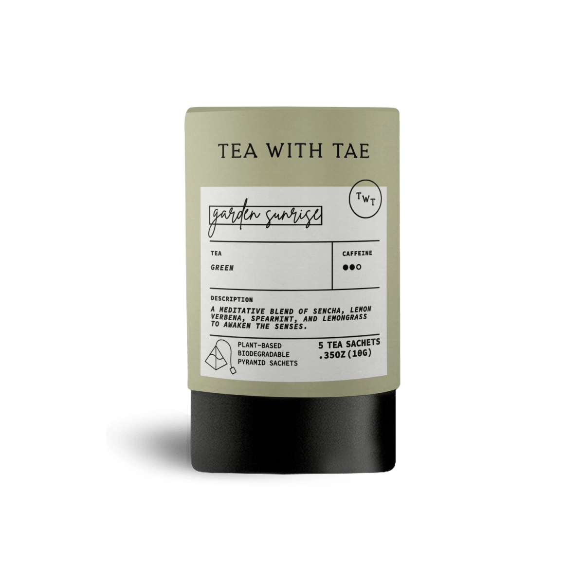 Garden Sunrise Mini Tea Tube (5 tea bags)