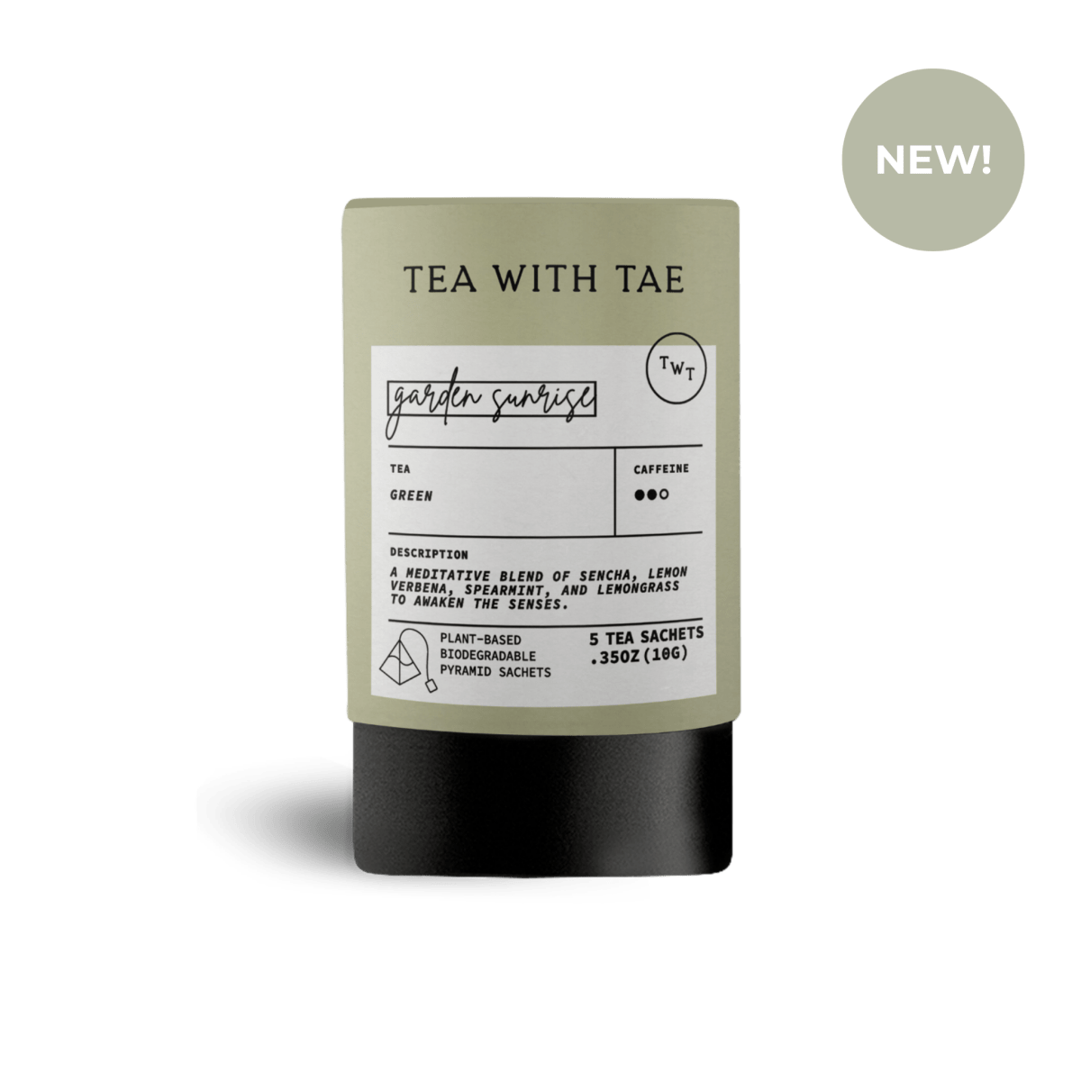 Garden Sunrise Mini Tea Tube (5 tea bags)
