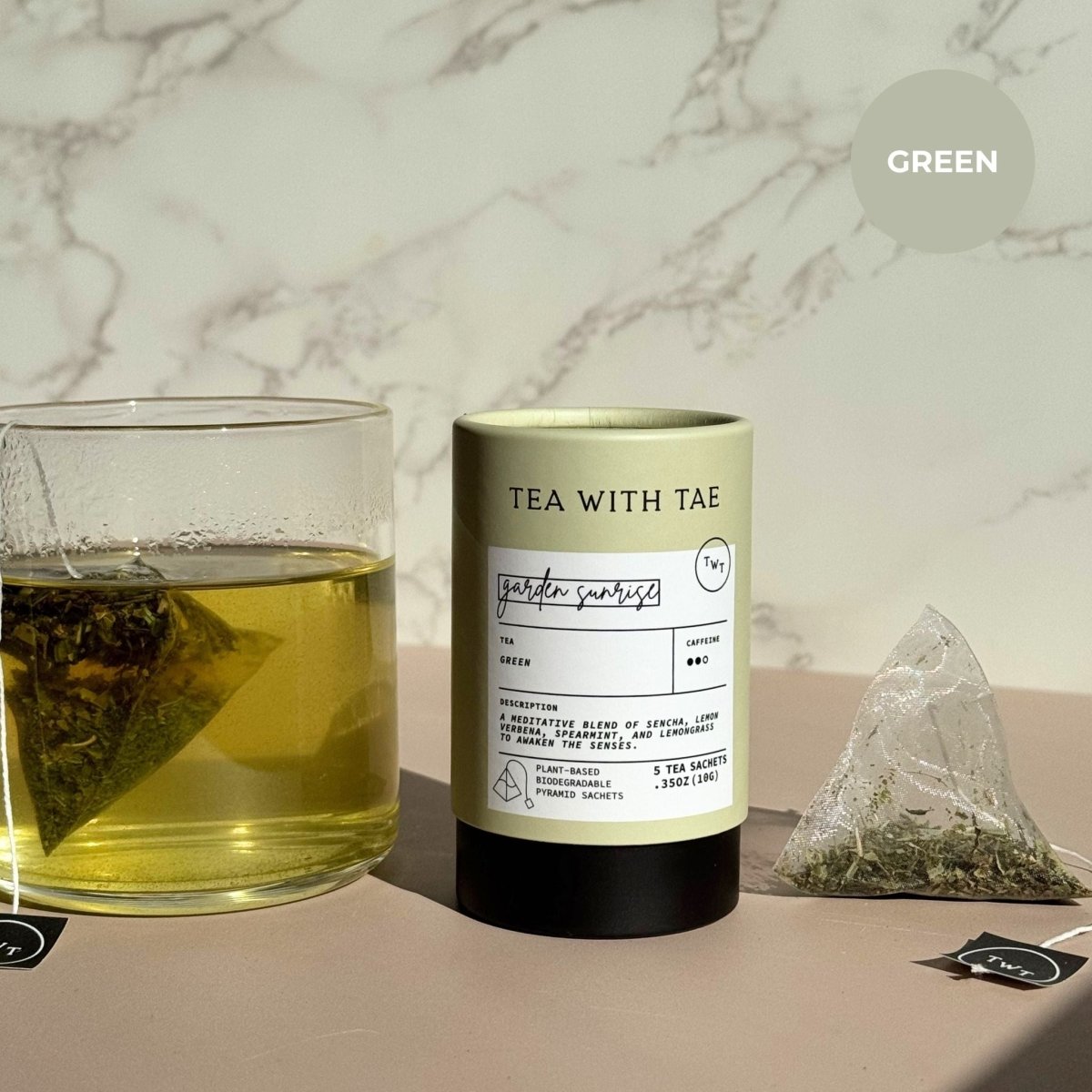 Garden Sunrise Mini Tea Tube (5 tea bags)