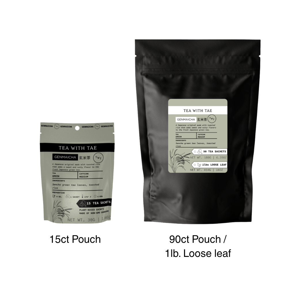Genmaicha (Traditional Japanese Green Tea) Hot Tea Pouch