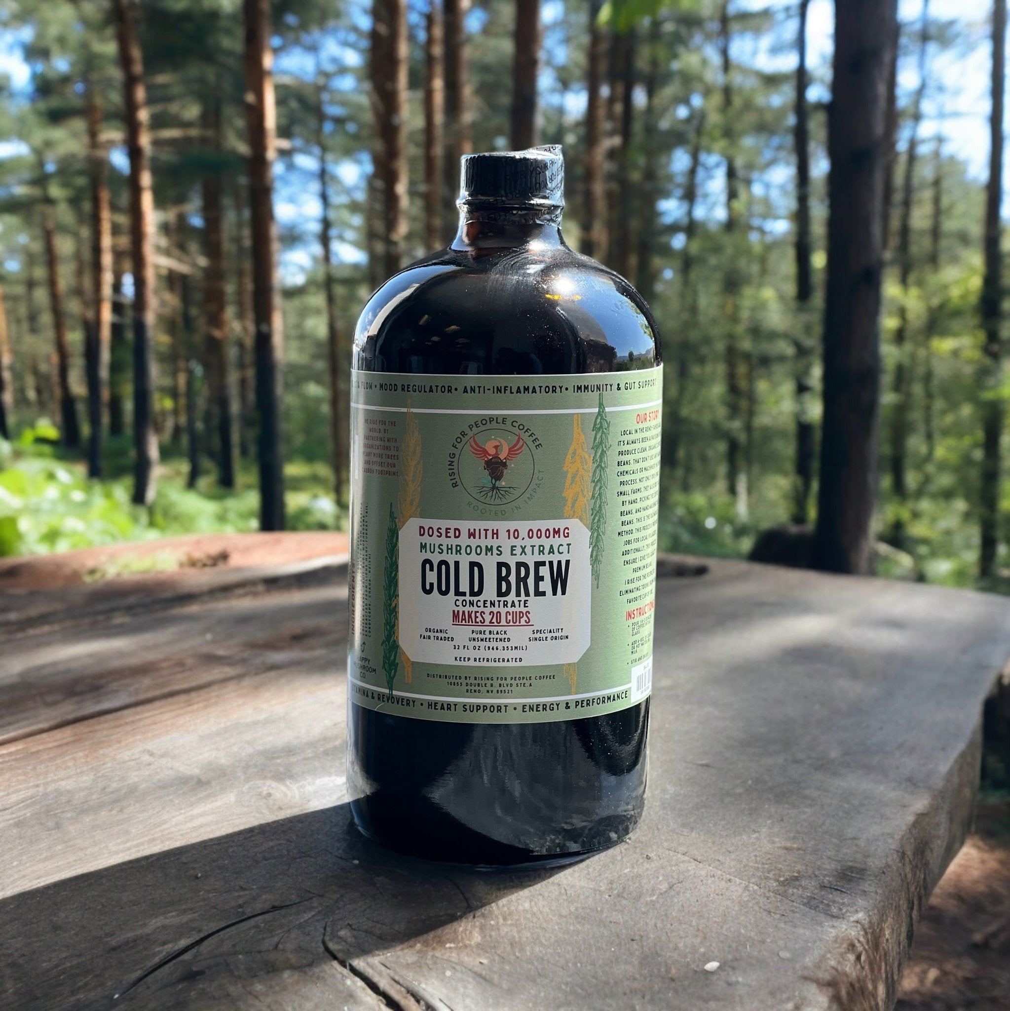 Functional Mushroom Cold Brew Concentrate