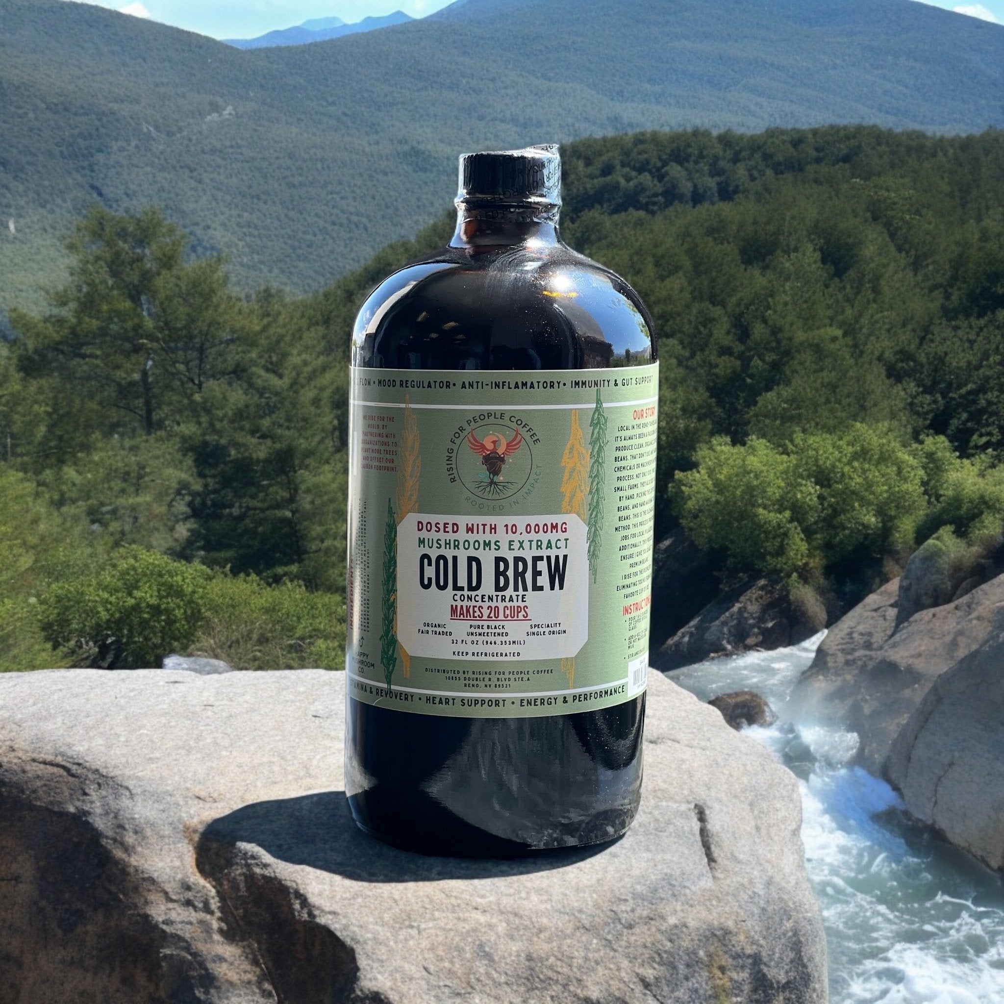 Functional Mushroom Cold Brew Concentrate