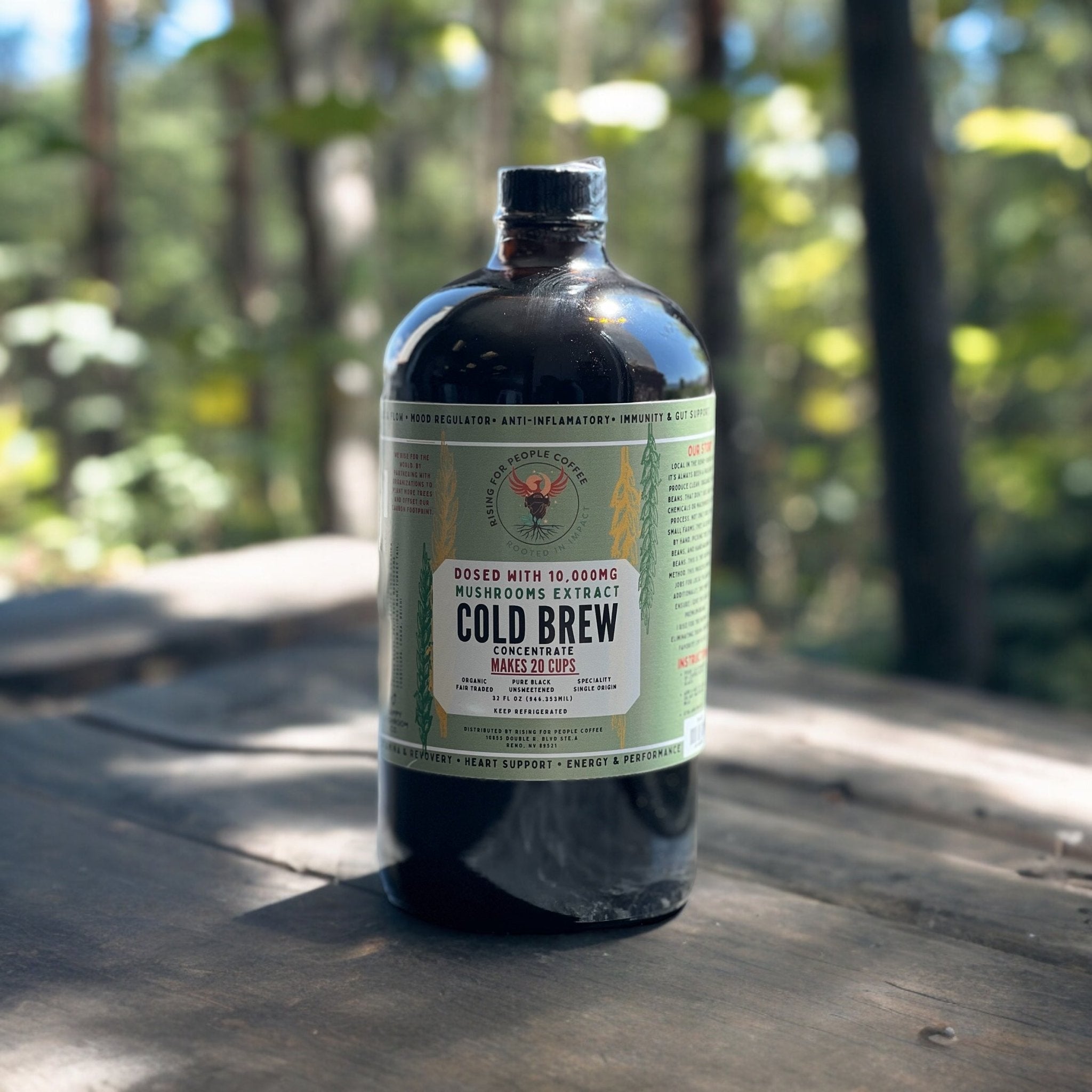 Functional Mushroom Cold Brew Concentrate