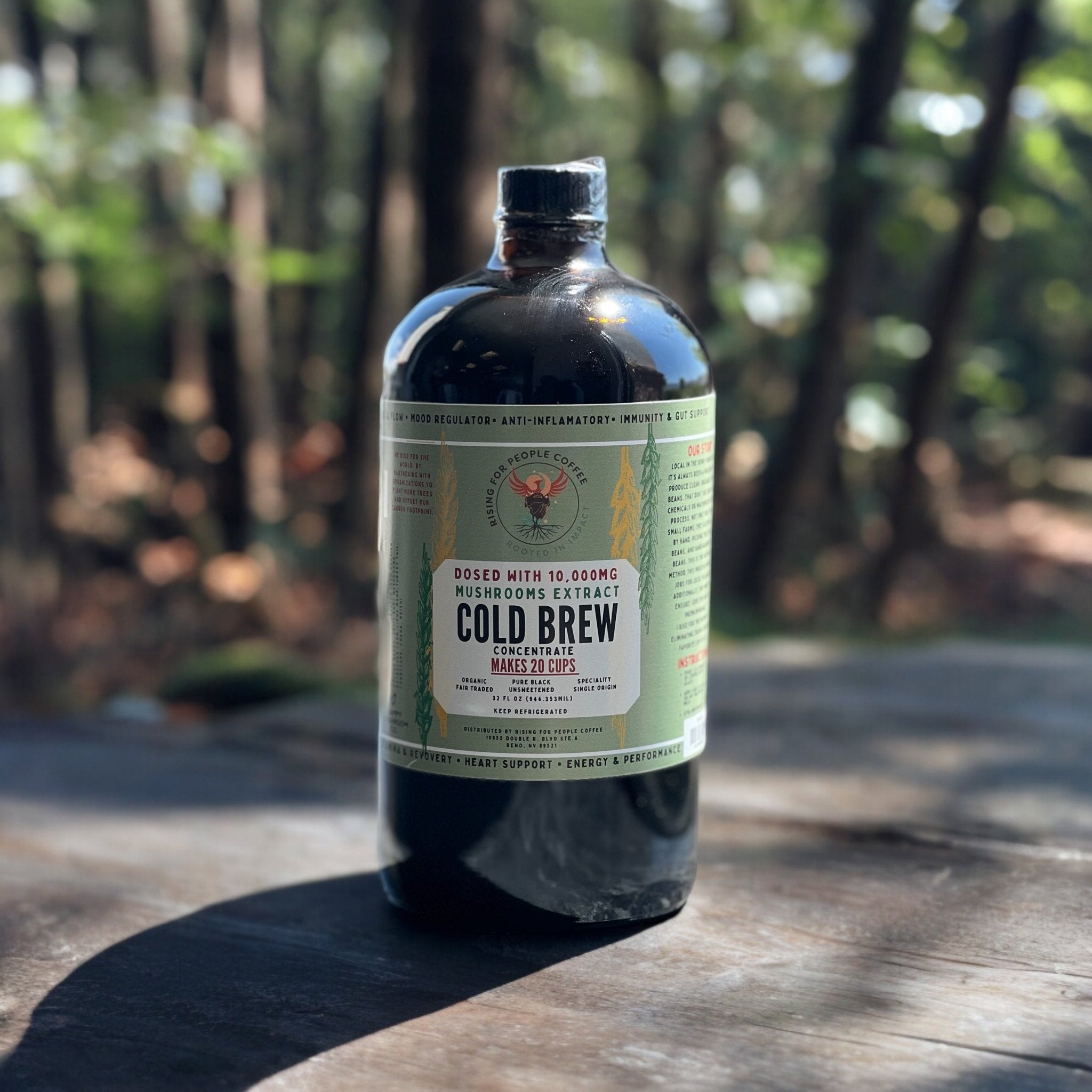 Functional Mushroom Cold Brew Concentrate
