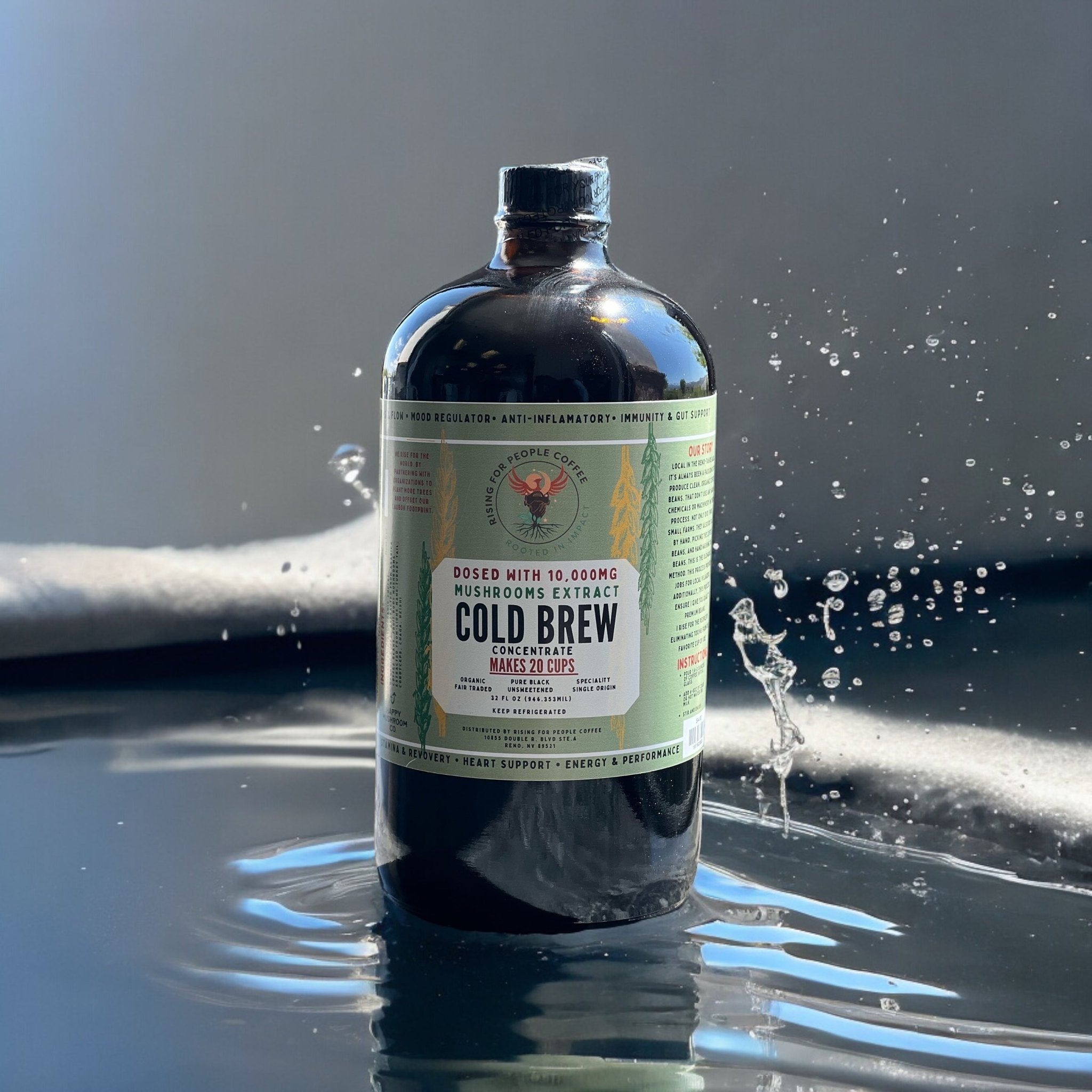 Functional Mushroom Cold Brew Concentrate