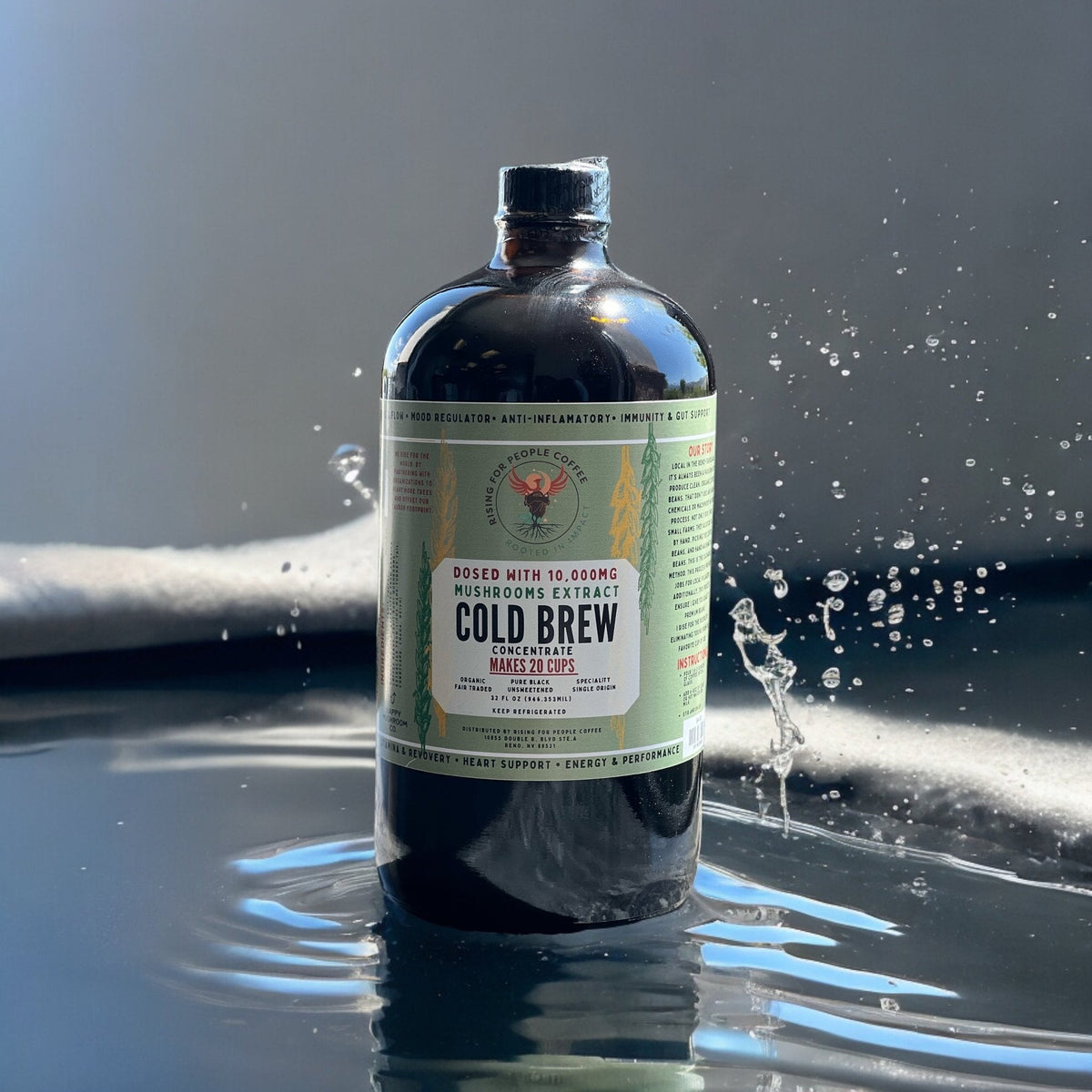 Functional Mushroom Cold Brew Concentrate
