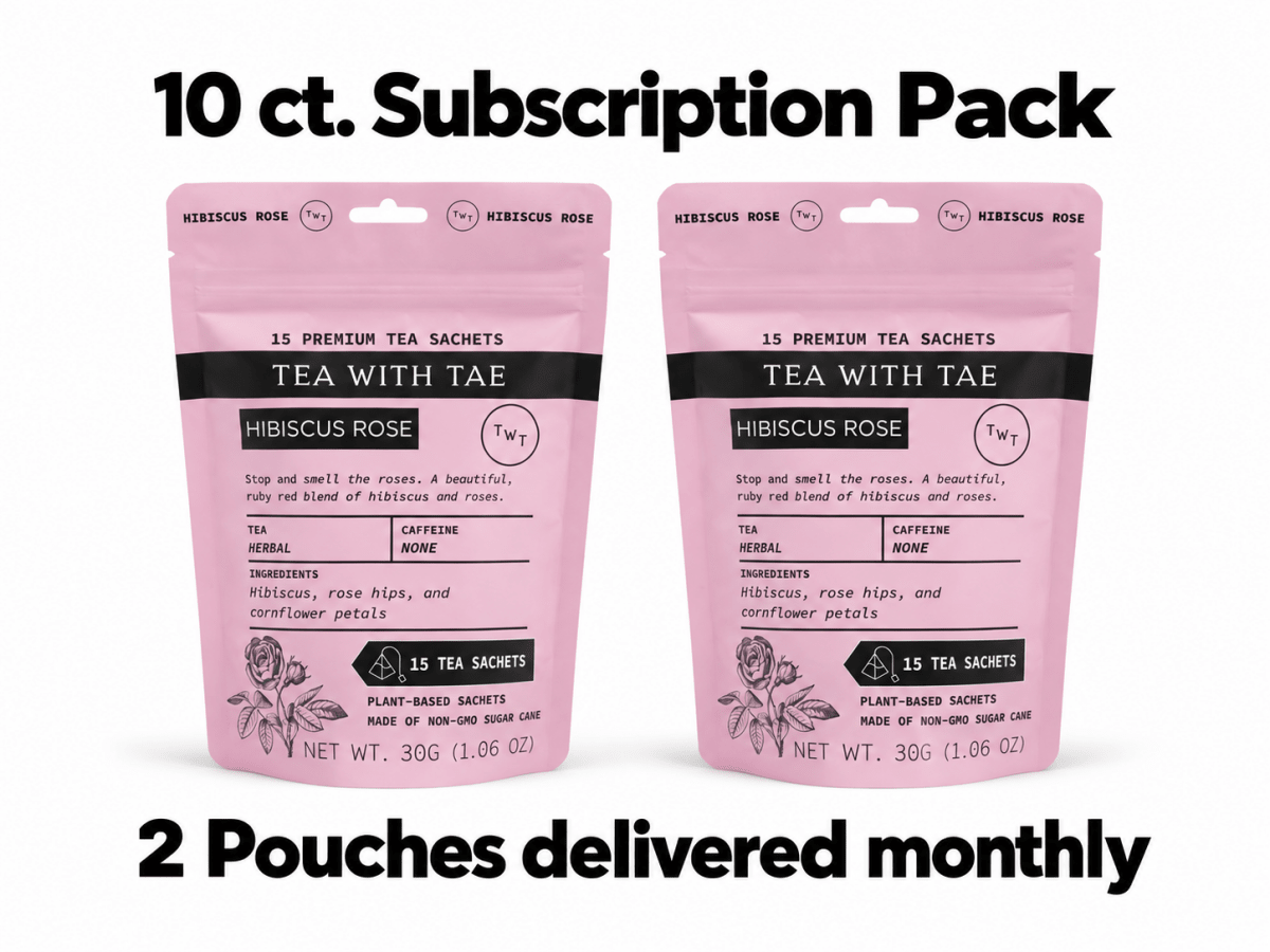 Hibiscus Rose Hot Tea Pouch