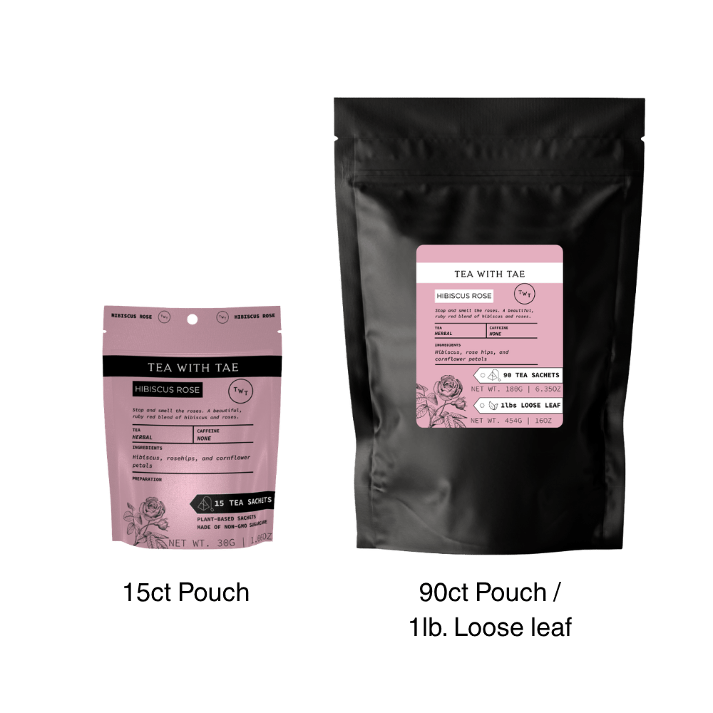 Hibiscus Rose Hot Tea Pouch
