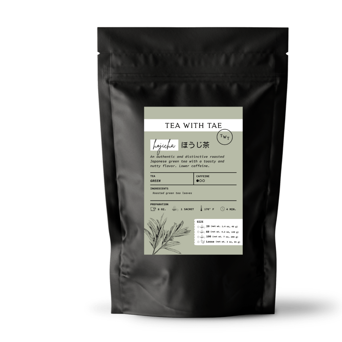 Hojicha Pouch