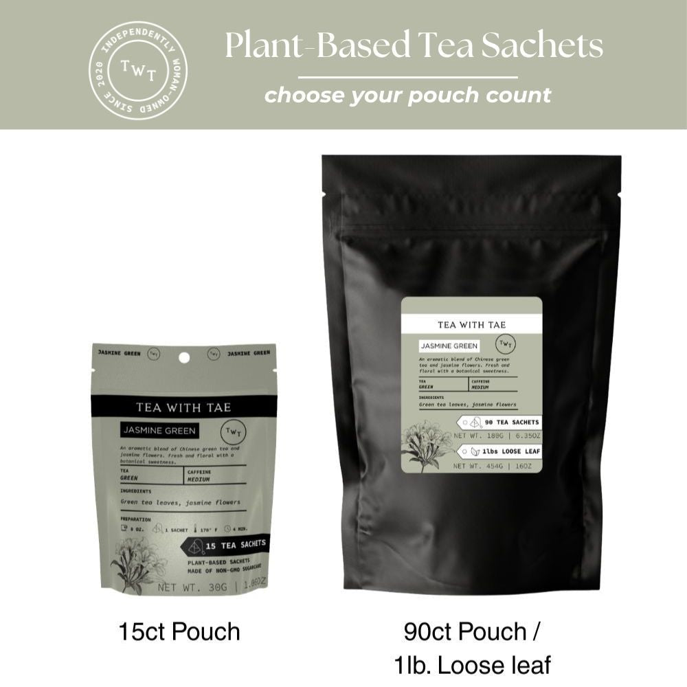 Jasmine Green Hot Tea Pouch