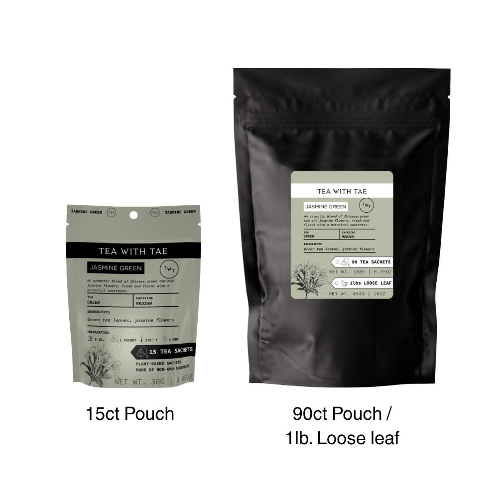 Jasmine Green Hot Tea Pouch