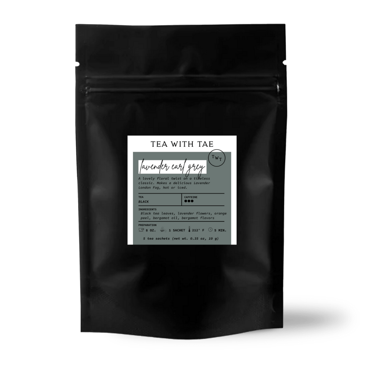 Lavender Earl Grey 5ct. Pouch
