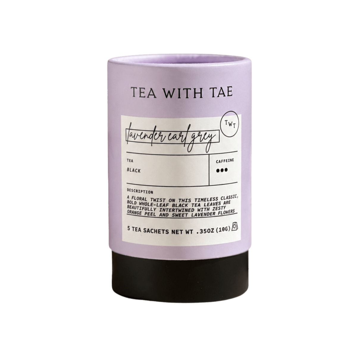 Lavender Earl Grey Mini Tea Tube (5 tea bags)