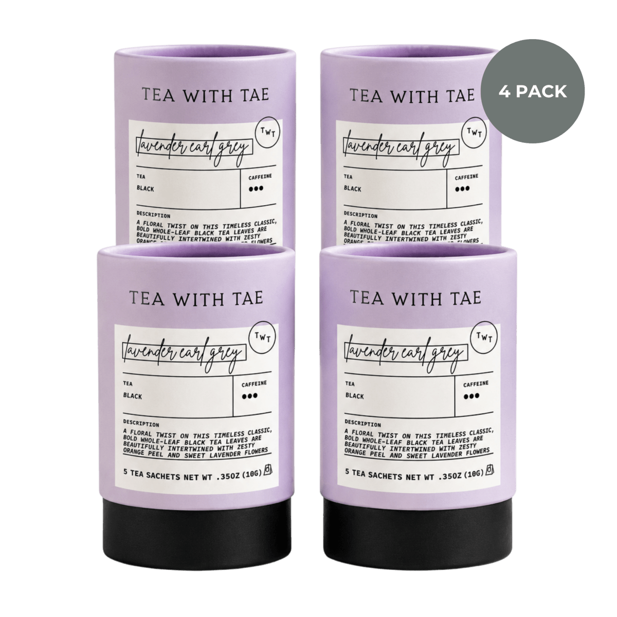 Lavender Earl Grey Mini Tea Tube (5 tea bags)