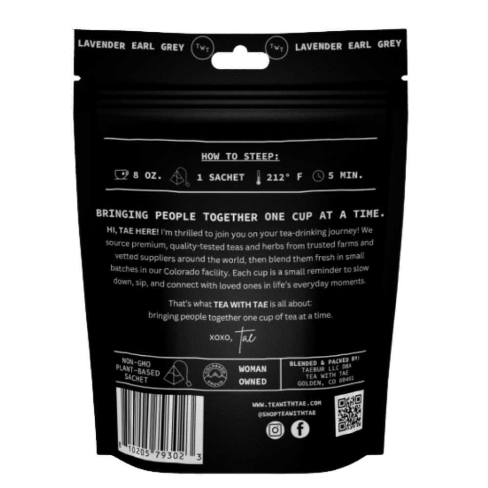 Lavender Earl Grey Hot Tea Pouch