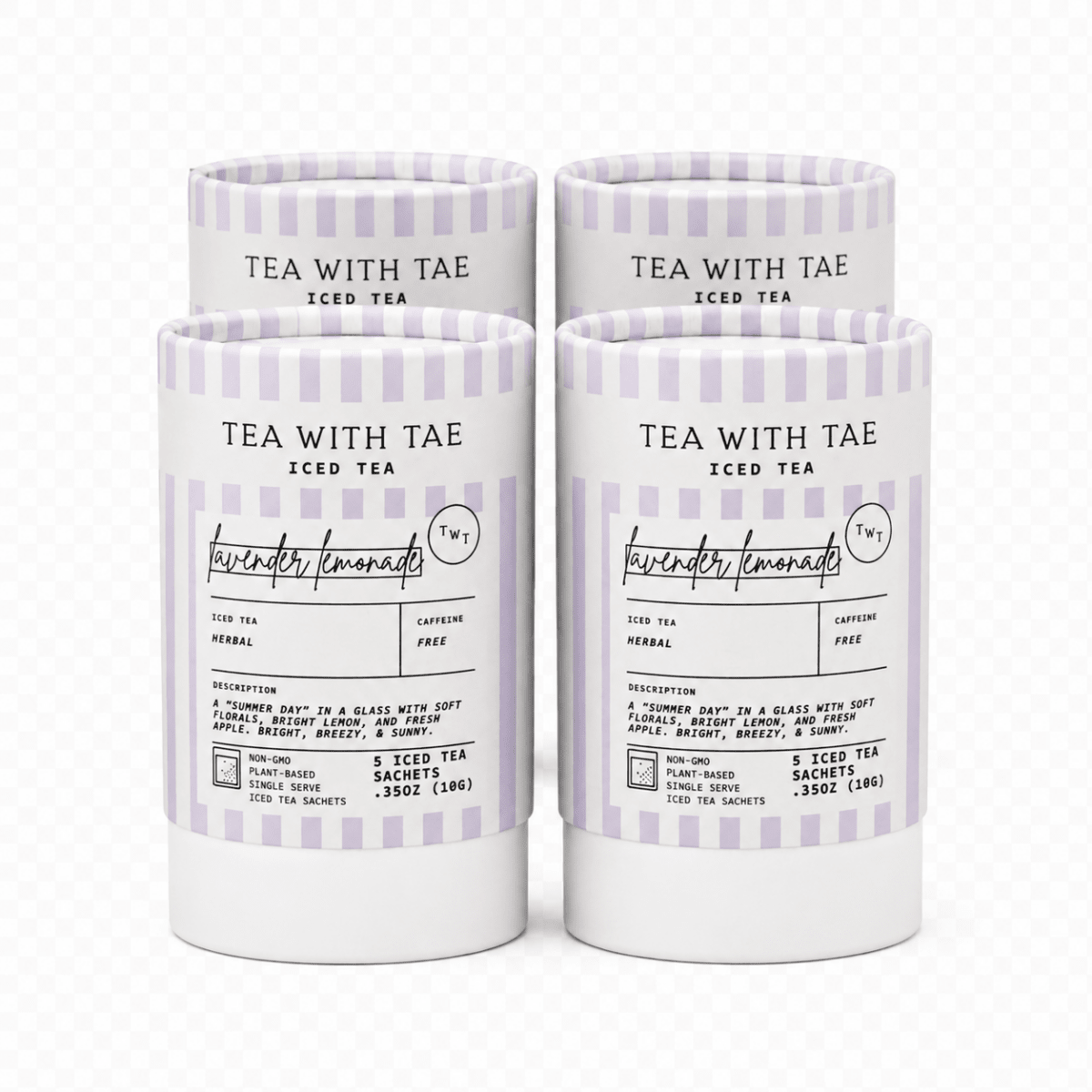 Lavender Lemonade Iced Mini Tea Tube (5 iced sachets)