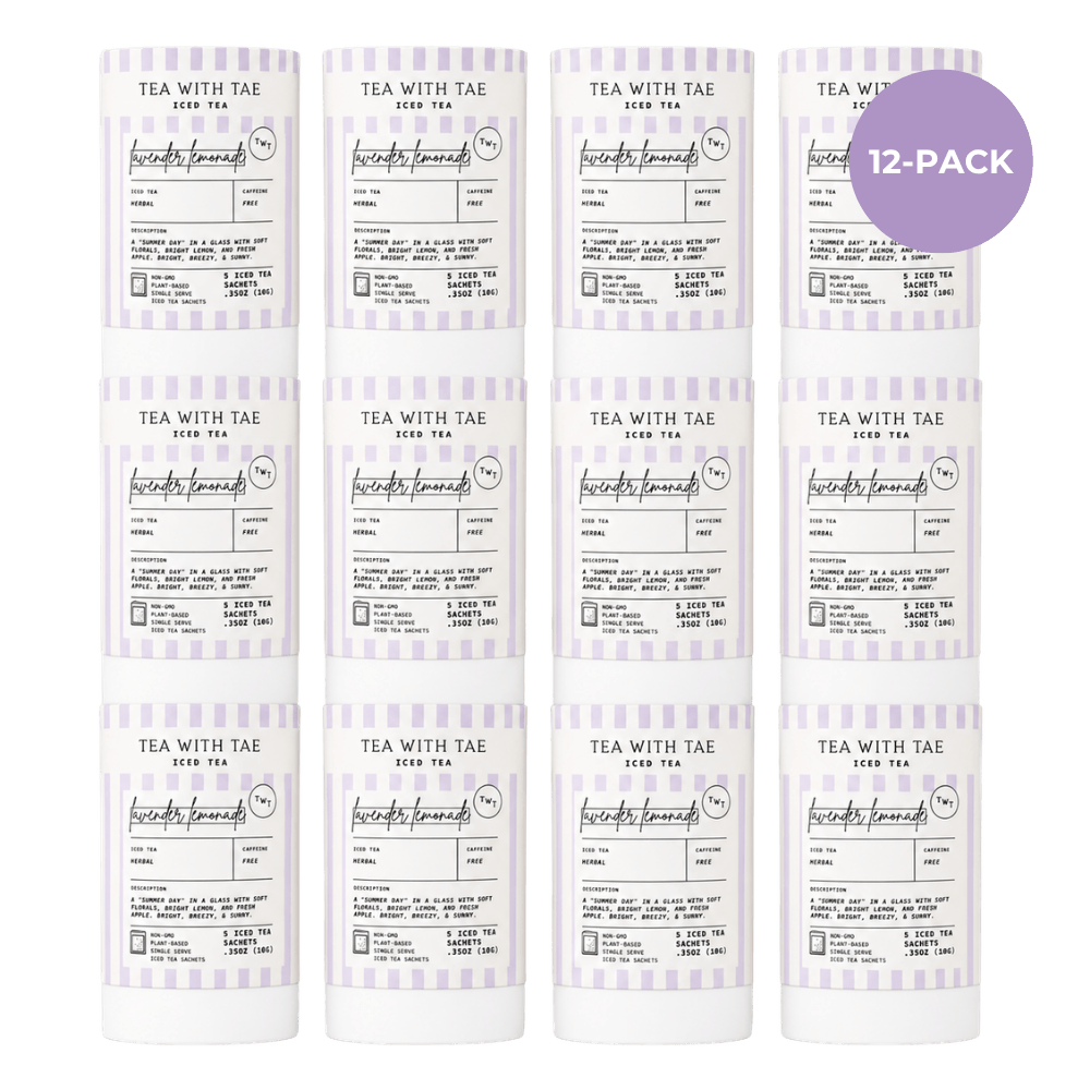 Lavender Lemonade Iced Mini Tea Tube (5 iced sachets)