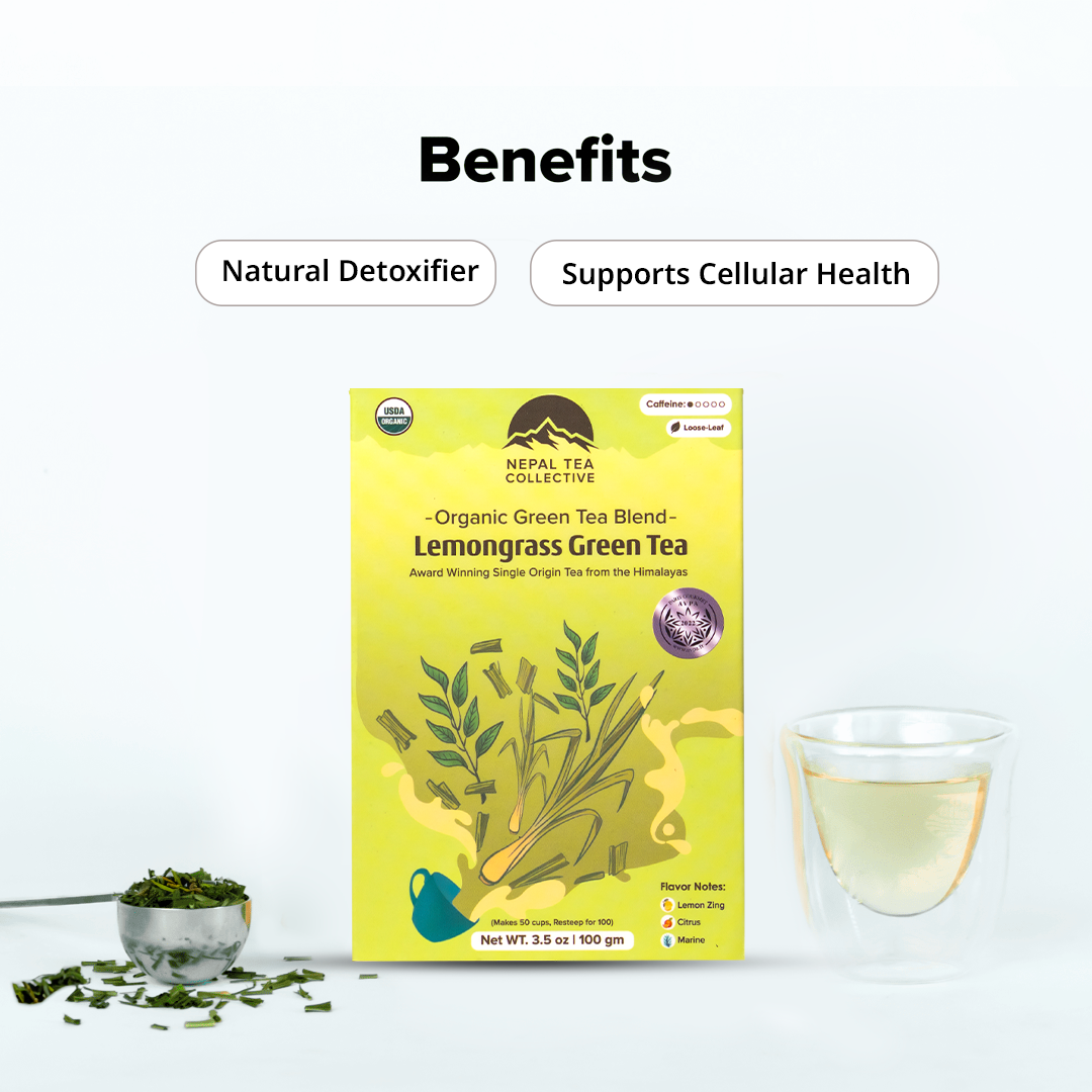 Organic Lemongrass Green Tea