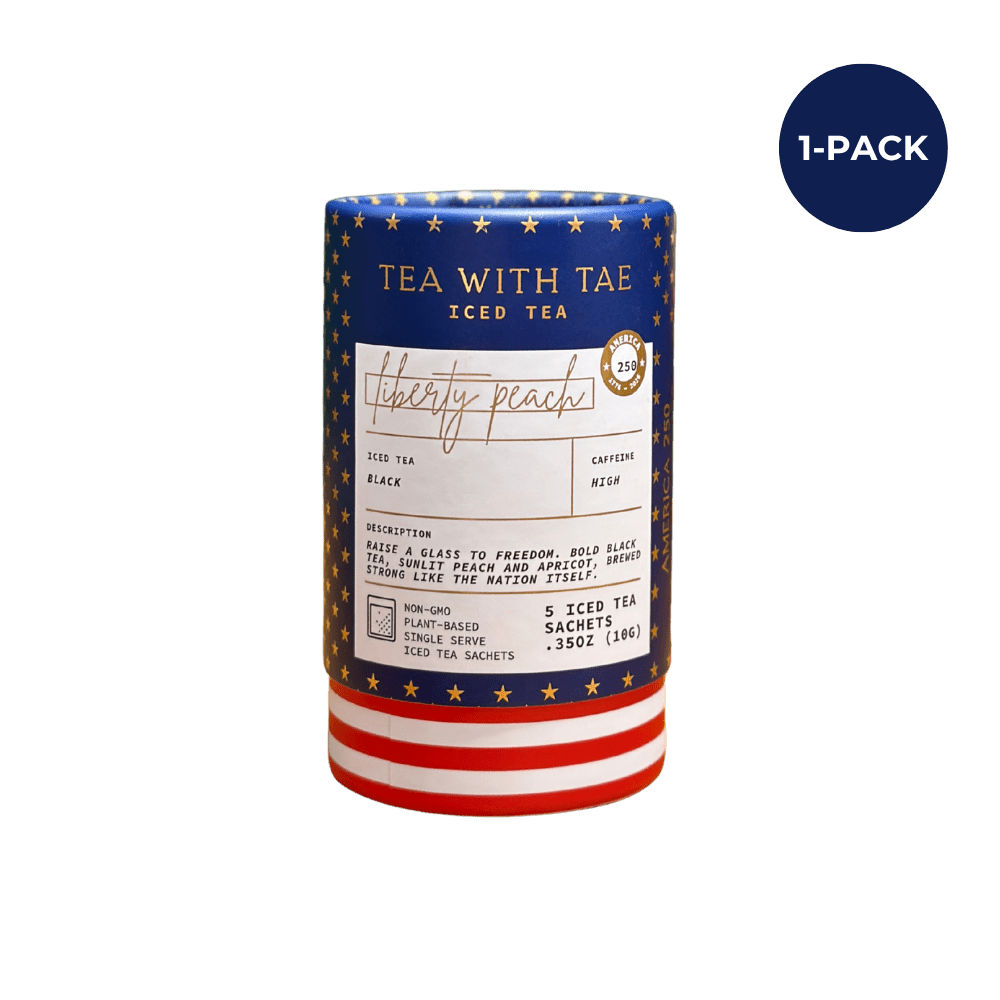 Liberty Peach Iced Mini Tea Tube (5 iced sachets)