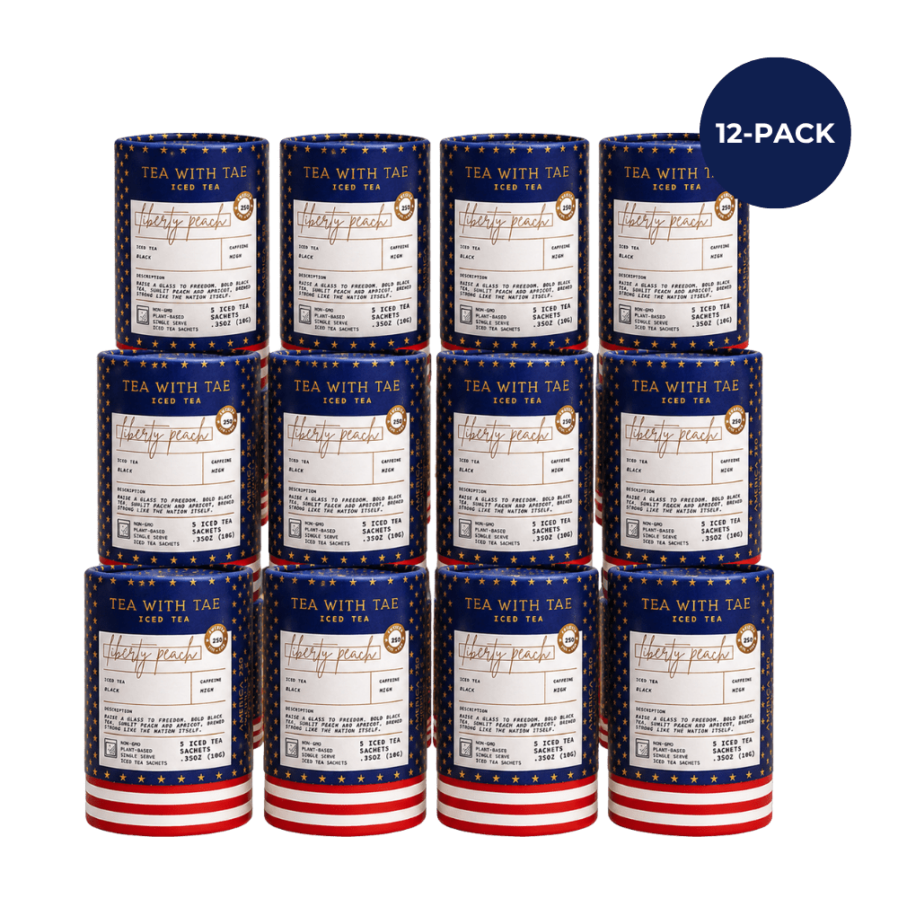 Liberty Peach Iced Mini Tea Tube (5 iced sachets)
