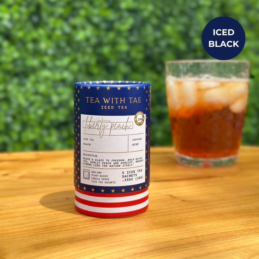 Liberty Peach Iced Mini Tea Tube (5 iced sachets)