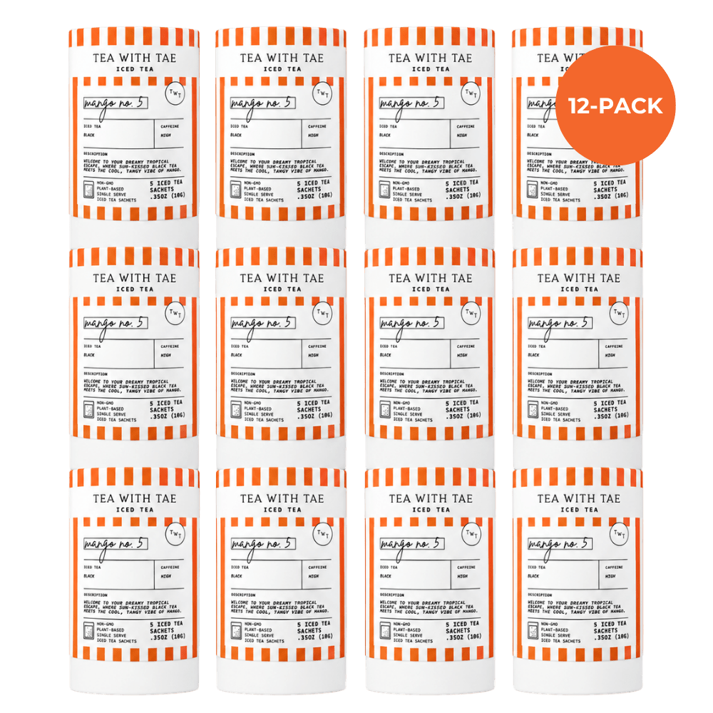 Mango No. 5 Iced Black Mini Tea Tube (5 iced sachets)