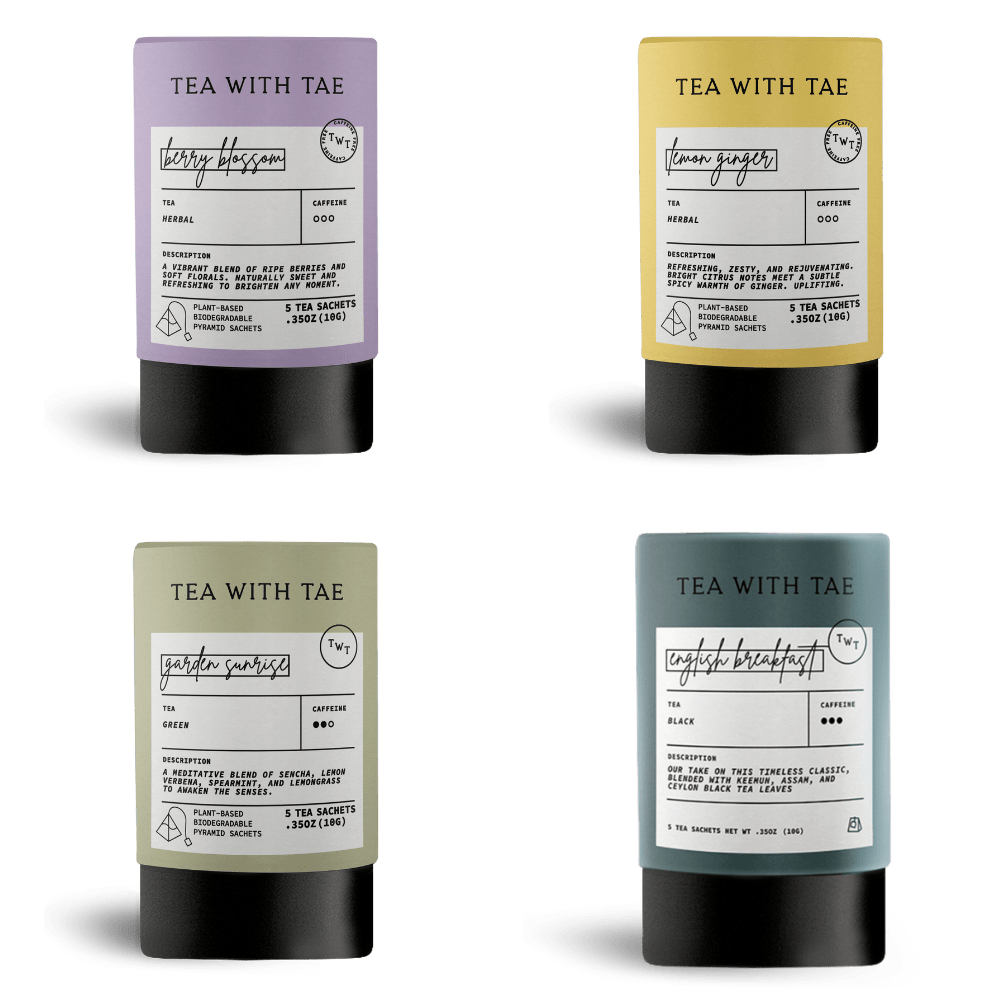 Mini Tea Tube 4-Pack Bundles
