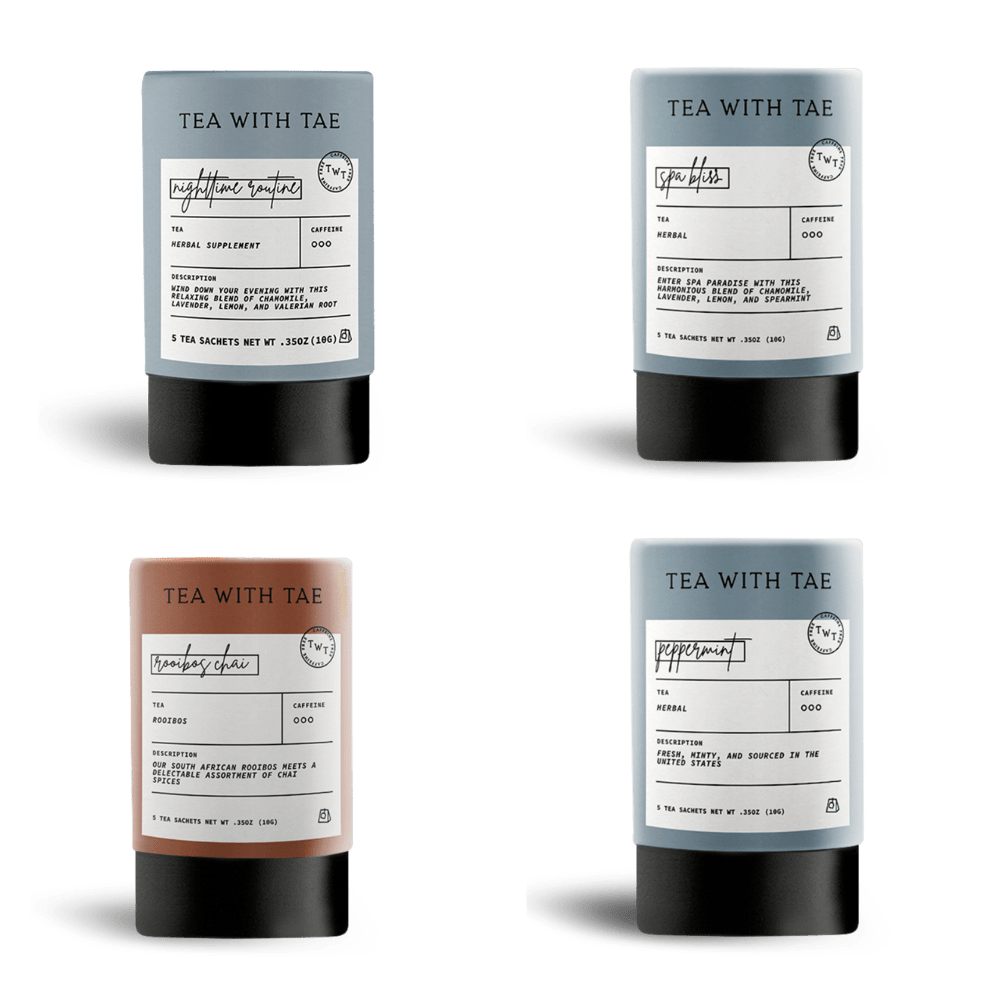 Mini Tea Tube 4-Pack Bundles