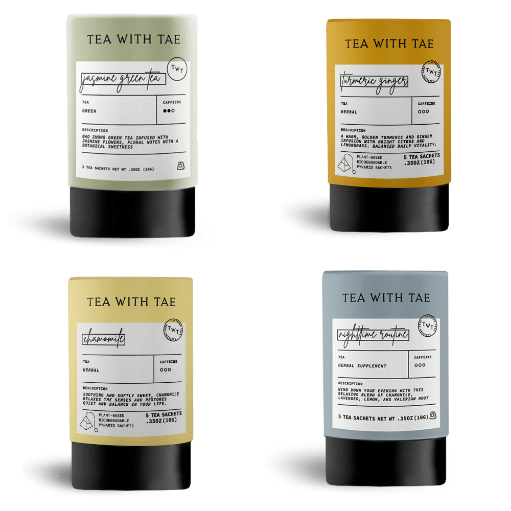 Mini Tea Tube 4-Pack Bundles