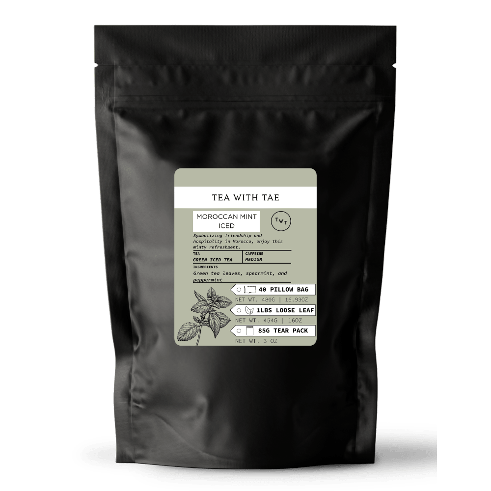 Moroccan Mint Green Iced Tea Pouch
