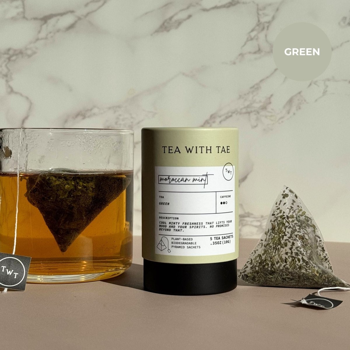 Moroccan Mint Mini Tea Tube (5 tea bags)