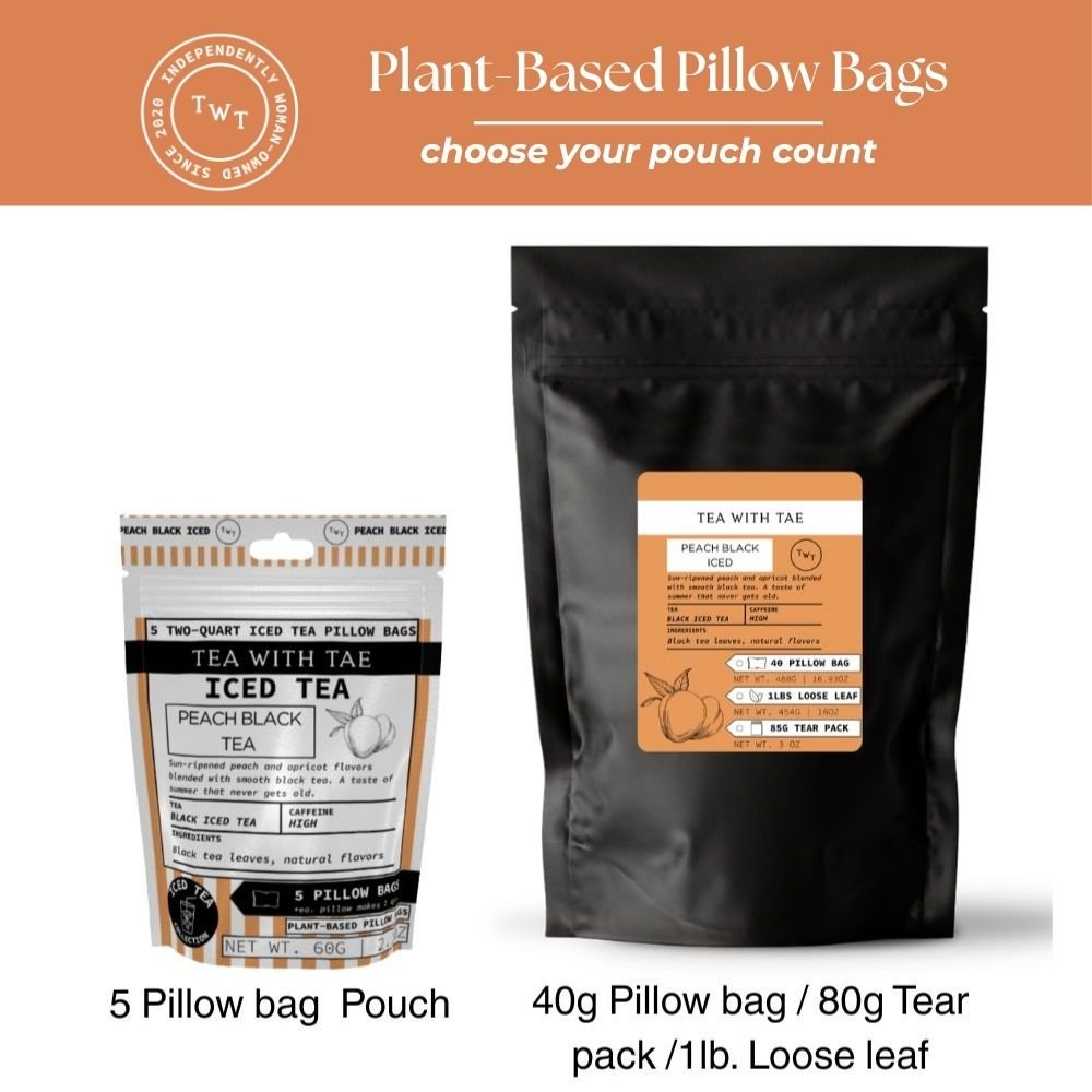 Peach Black Iced Tea Pouch