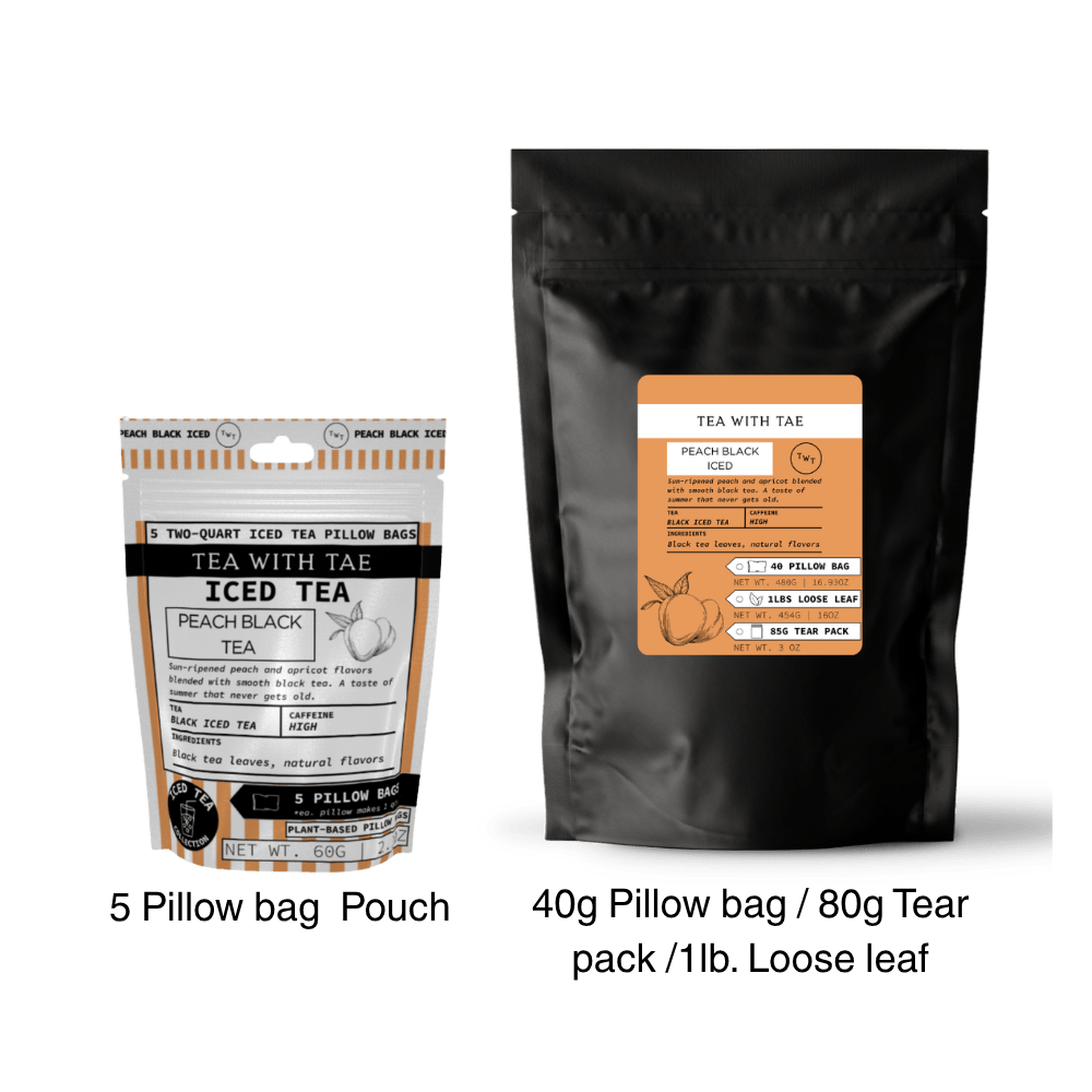 Peach Black Iced Tea Pouch