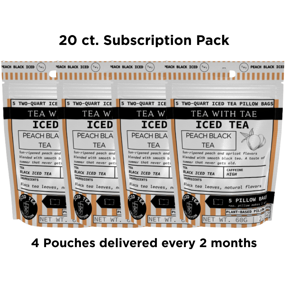 Peach Black Iced Tea Pouch